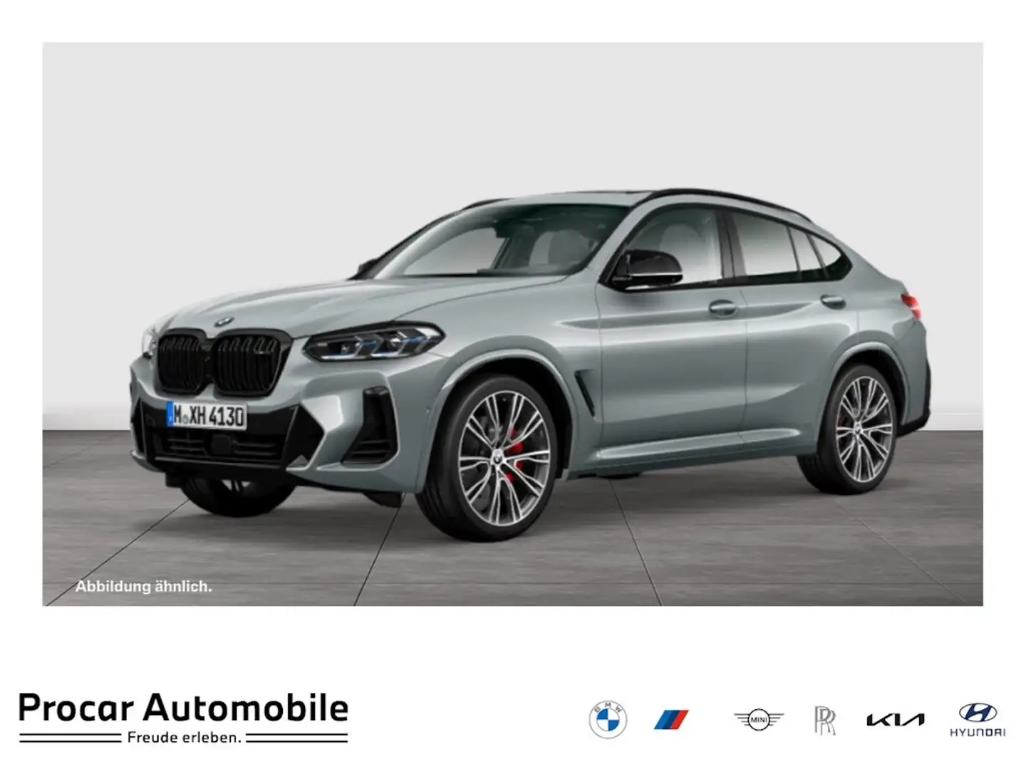 BMW X4 M 40d LASER+DA PROF+HuD+PANO+AHK+STANDHZG Grey - 1