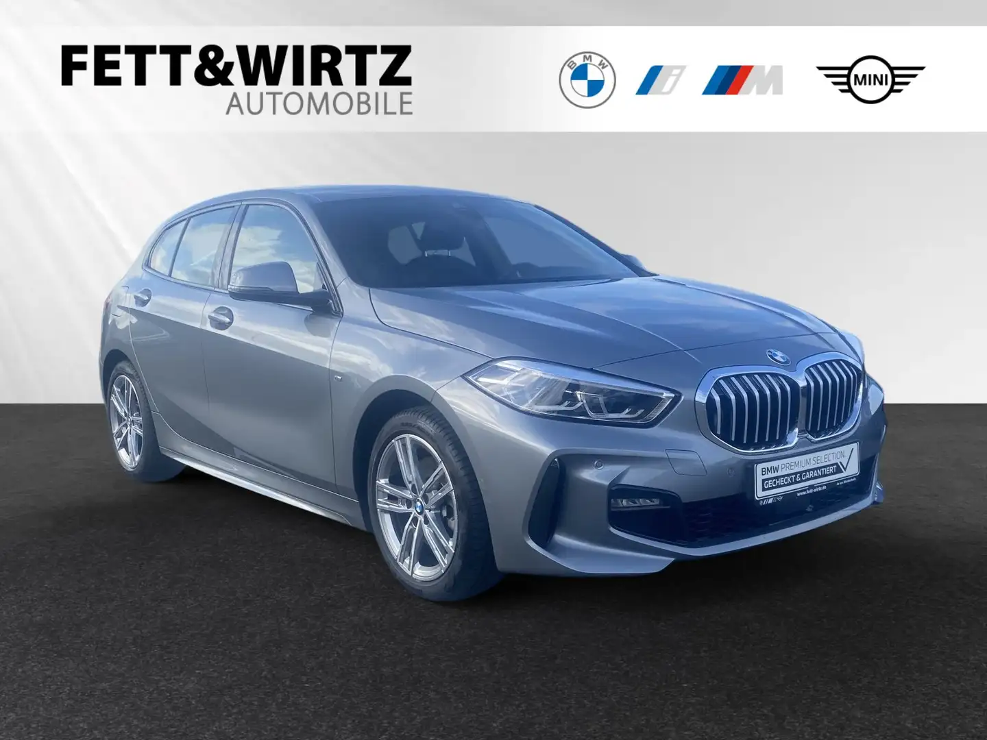 BMW 118 i M Sport|LCProf.|LED|17"LMR|PDC Gris - 1