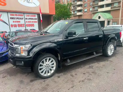 Black 2019 Ford F-150 Pickup Truck Four-Wheel Drive Automatic