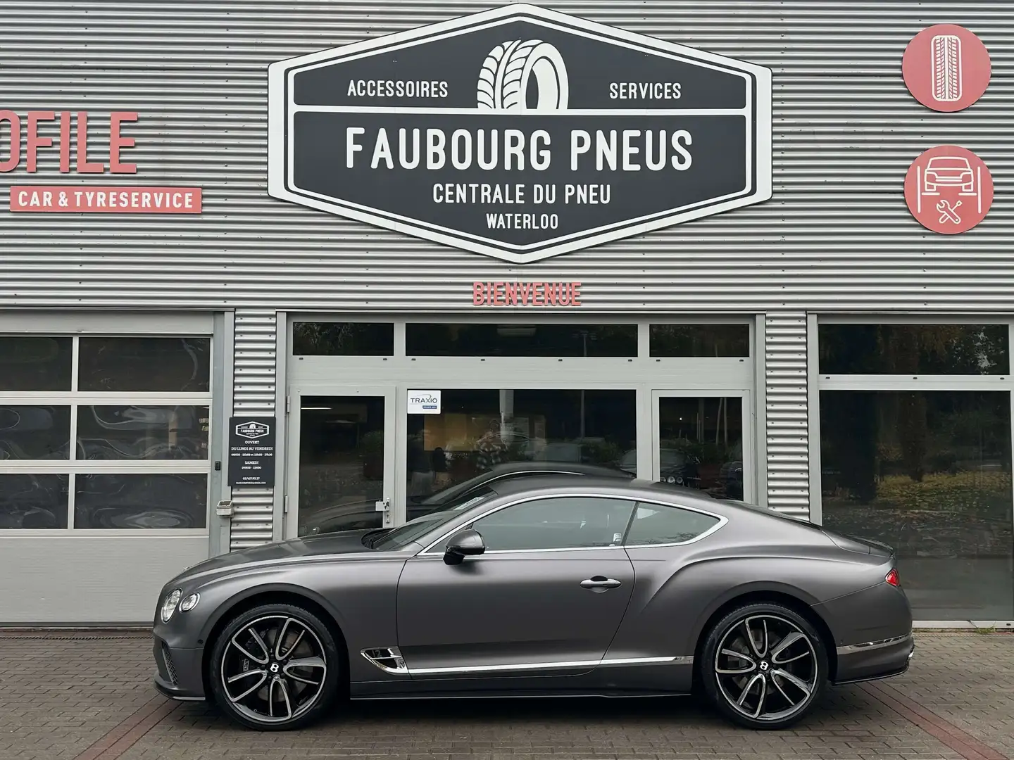 Bentley Continental GT *HISTORIQUE-BENTLEY-100%*LAST-SERVICE-2025*WRAP Gris - 2