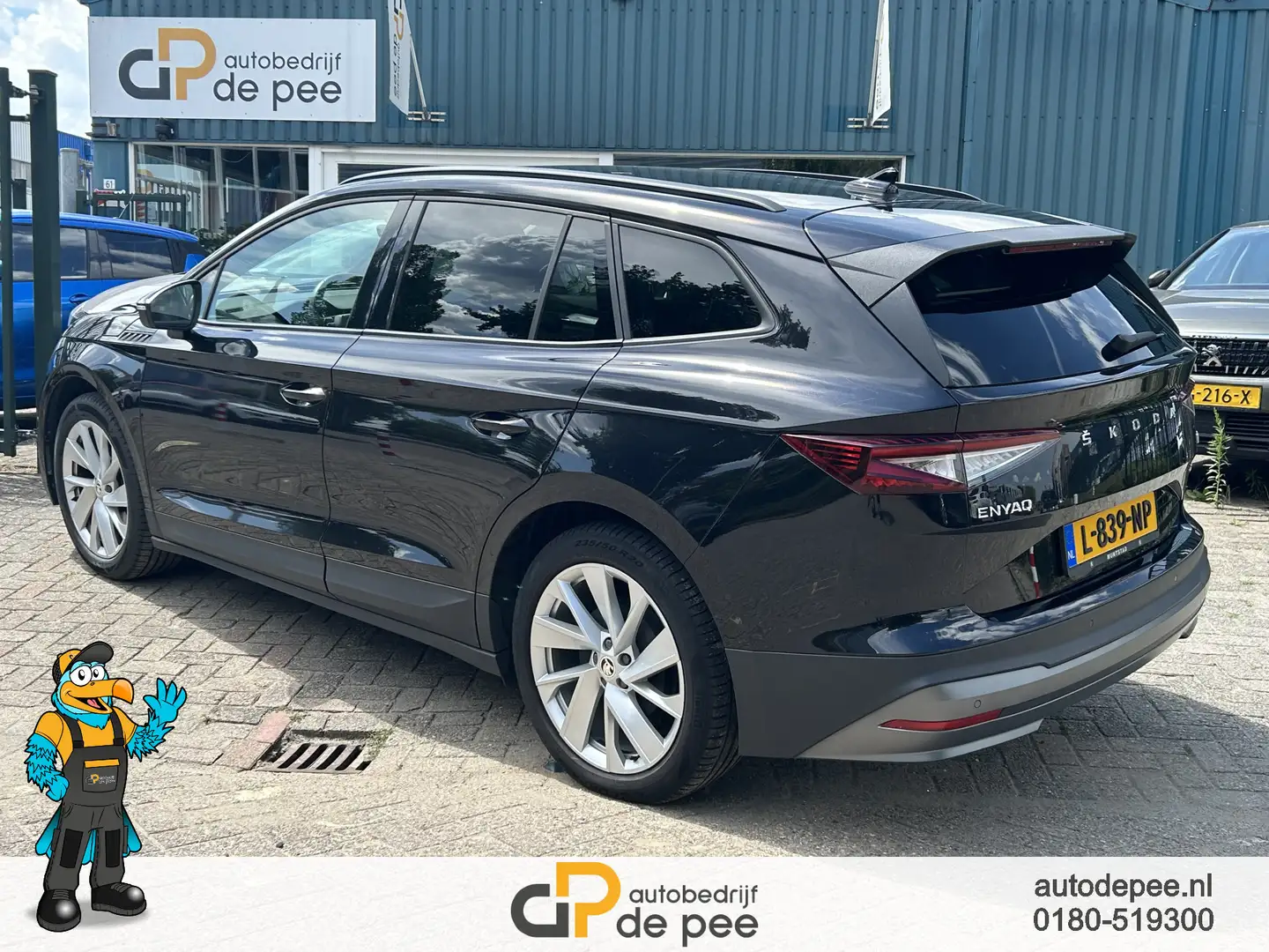 Skoda Enyaq iV 60 First Edition GARANTIE/CLIMA/CARPLAY/ADAP.CR Noir - 2