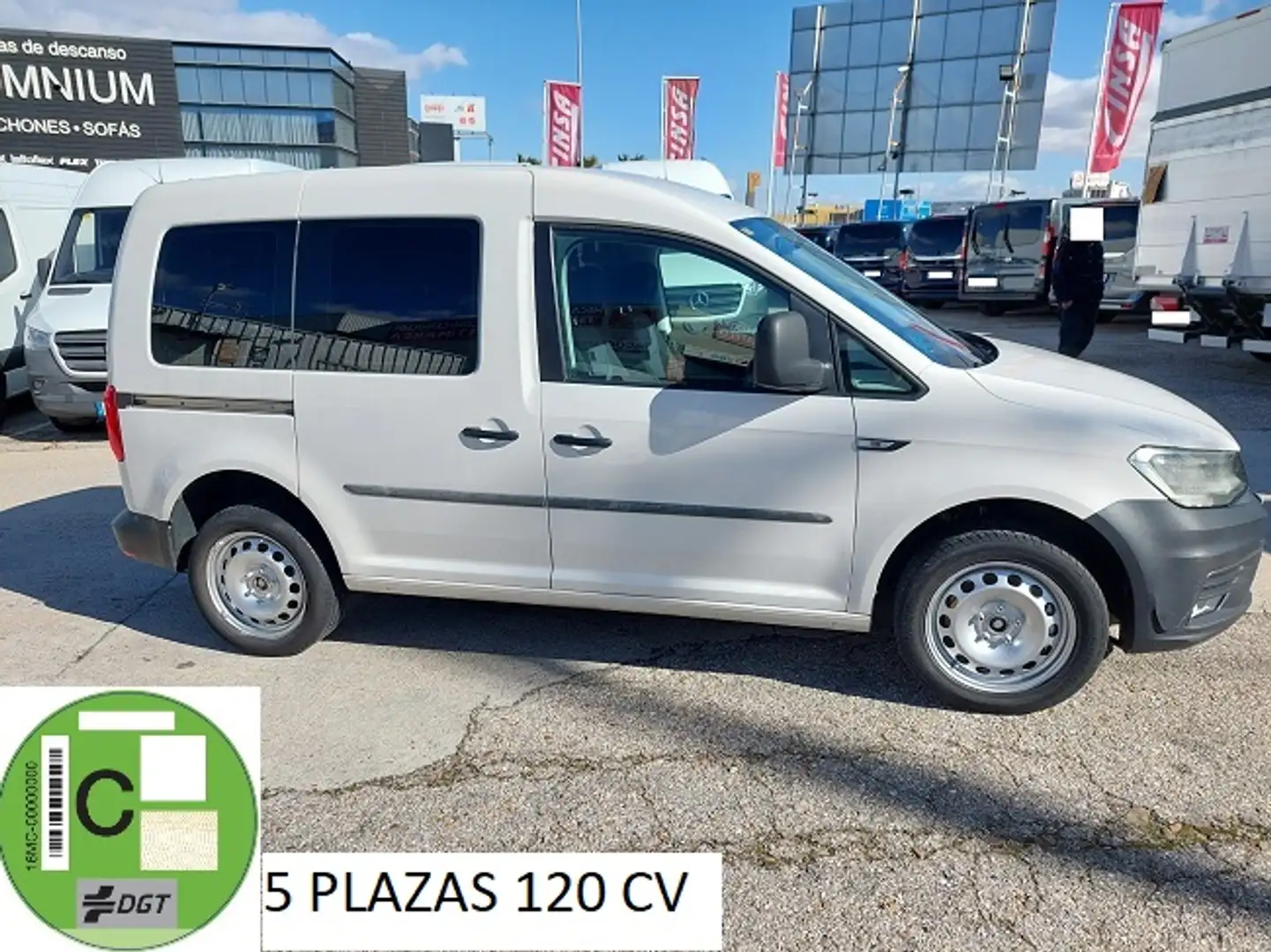 Volkswagen Caddy 2.0TDI Kombi Business 4M 90kW Blanco - 1