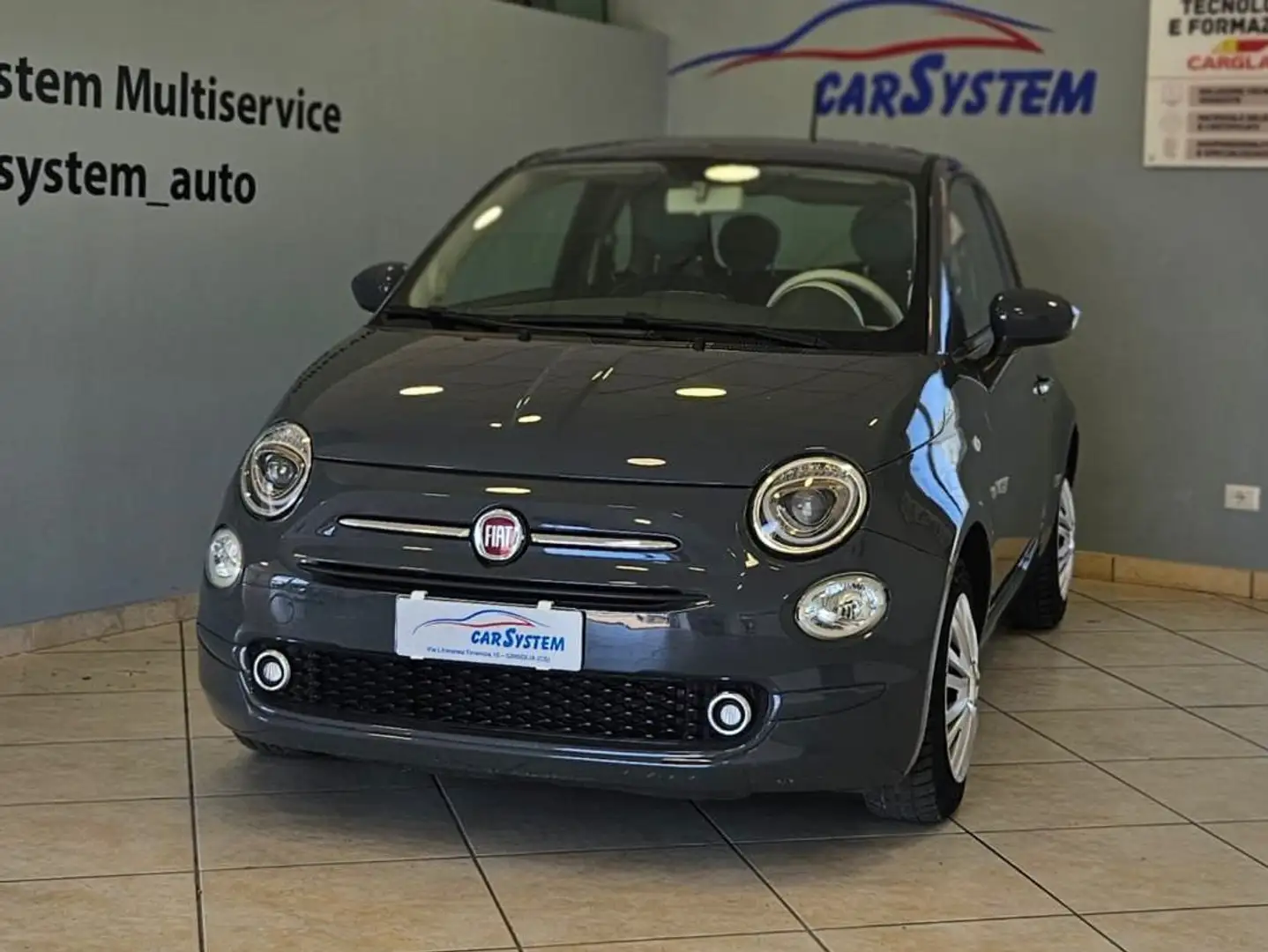 Fiat 500 500 III 2015 1.2 Pop easypower Gpl 69cv Grijs - 1