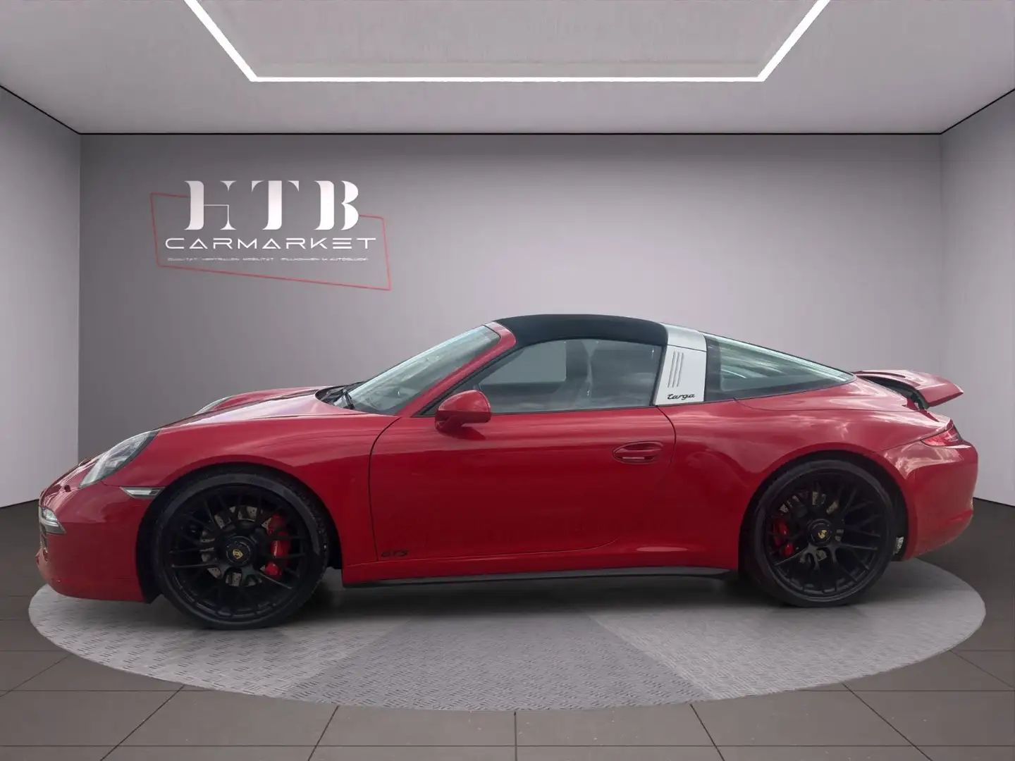 Porsche 991 911 Targa 4 GTS/ BOSE/ChronoPlus/DynamicLight/ Rouge - 2