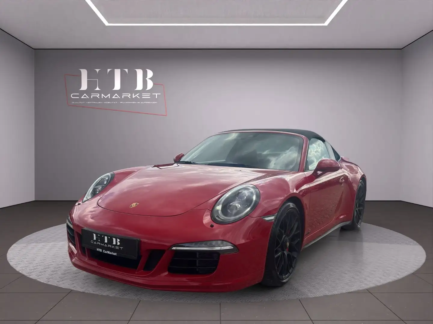Porsche 991 911 Targa 4 GTS/ BOSE/ChronoPlus/DynamicLight/ Rouge - 1