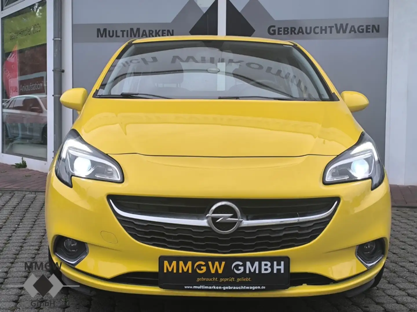 Opel Corsa E Innovation Xenon/SHZ/LenkrHZG/Temp/PDC/Regen/Win Gelb - 2
