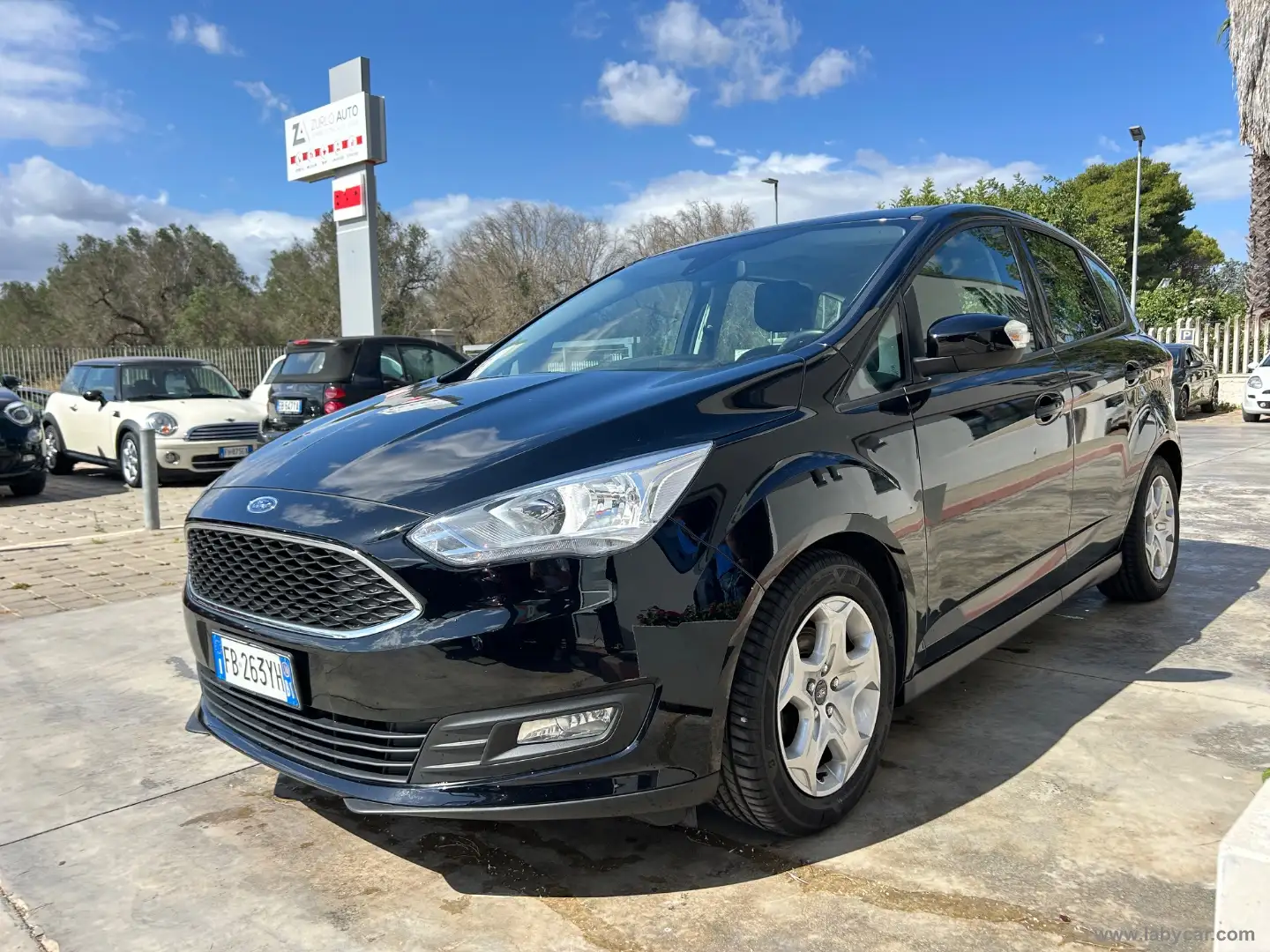Ford C-Max 1.5 TDCi 95 CV S&S Plus Schwarz - 1