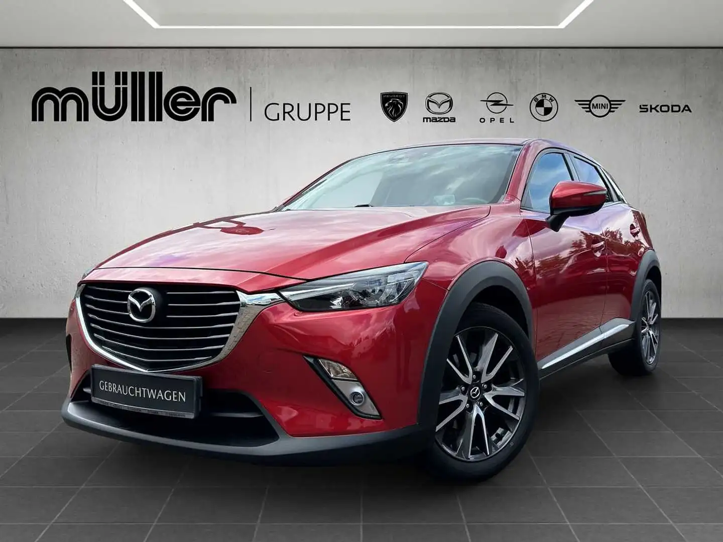 Mazda CX-3 SKYACTIV-G 120 PS FWD 6GS SPORTS Rojo - 1