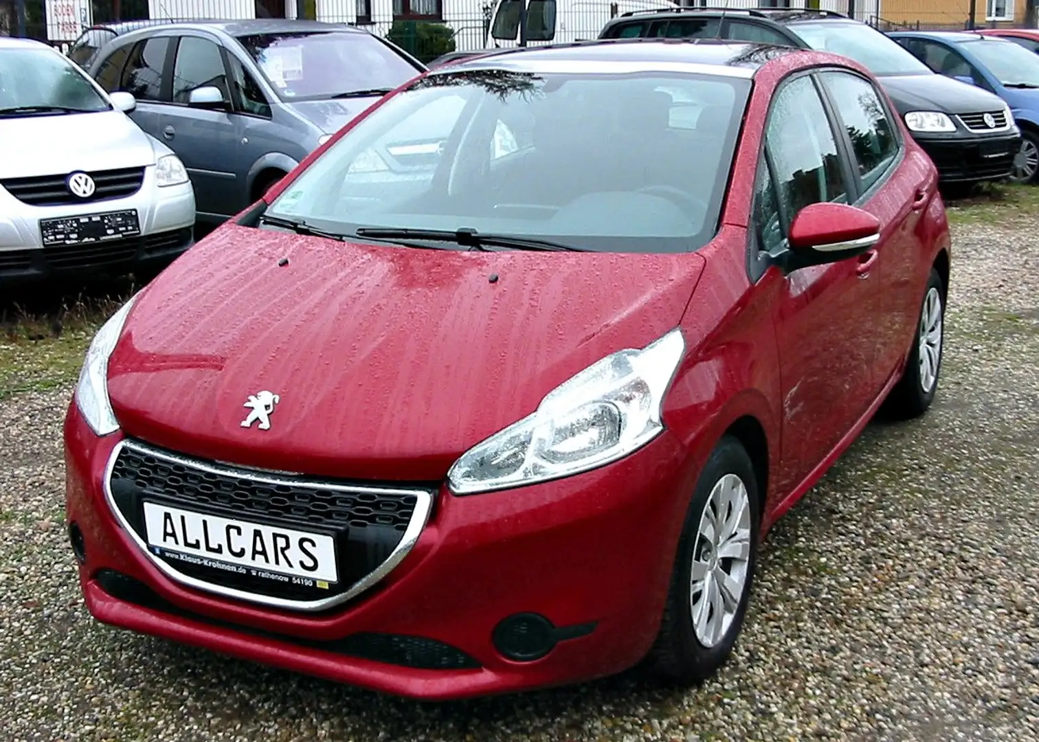 Peugeot 208 82 VTI Active, Panoramascheibe! Sehr gepflegt! Rot - 2