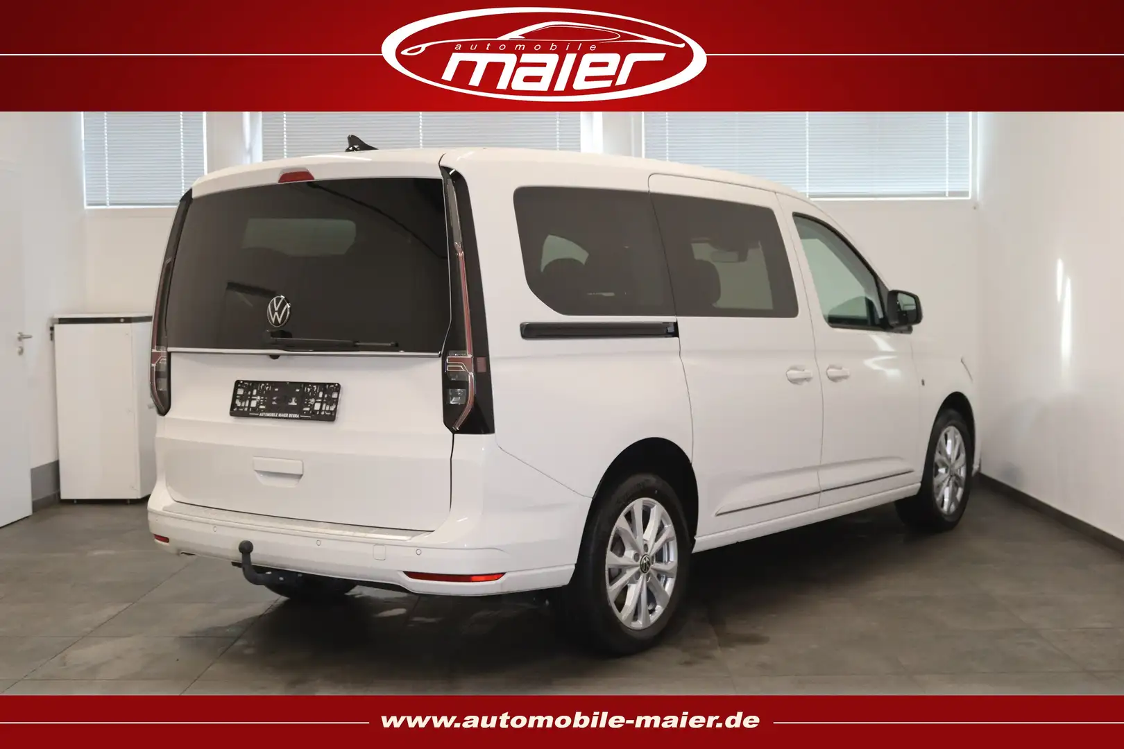 Volkswagen Caddy Style Maxi 1.5 TGI-NAV-LED-KAMERA-AHK- Blanco - 2