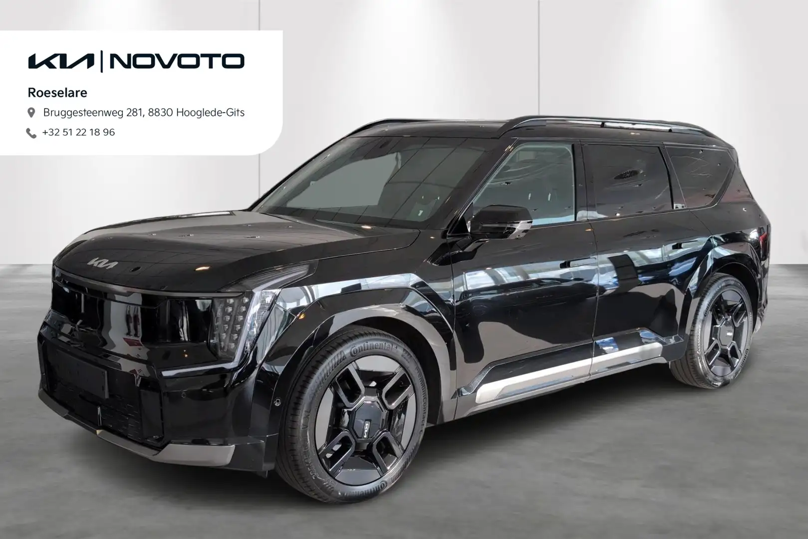 Kia EV9 BEV 99.8 kWh GT Line Launch Edition 4x4 Zwart - 1