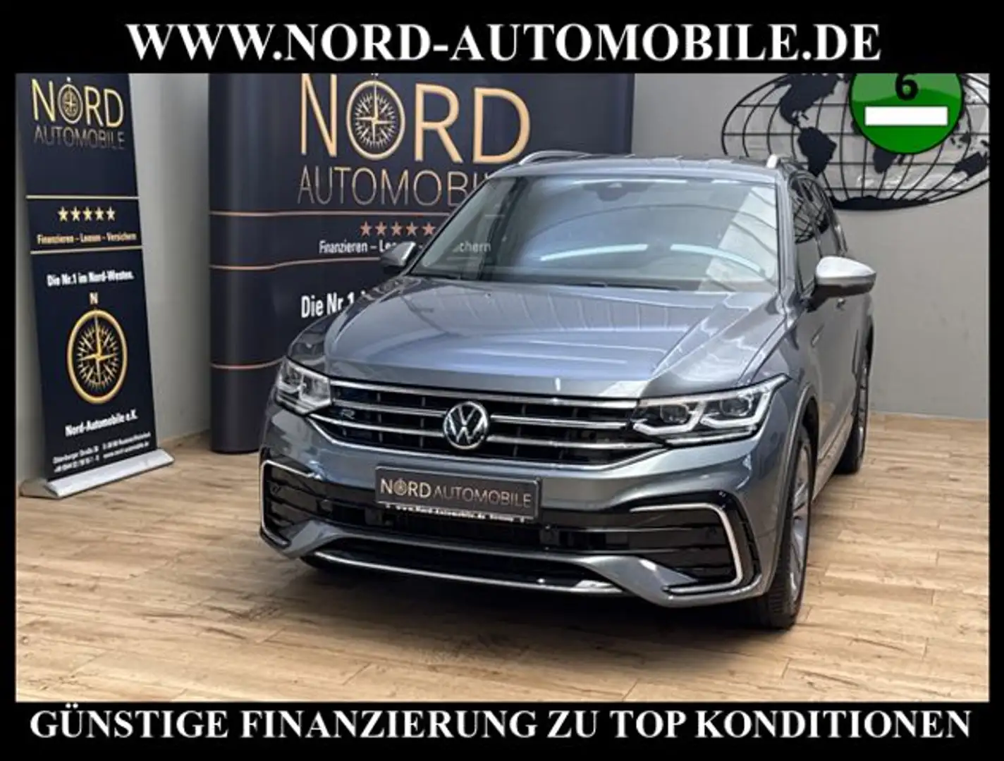 Volkswagen Tiguan Allspace R-Line 4MOT 2.0 TSI DSG Head-Up R-Line Grau - 1