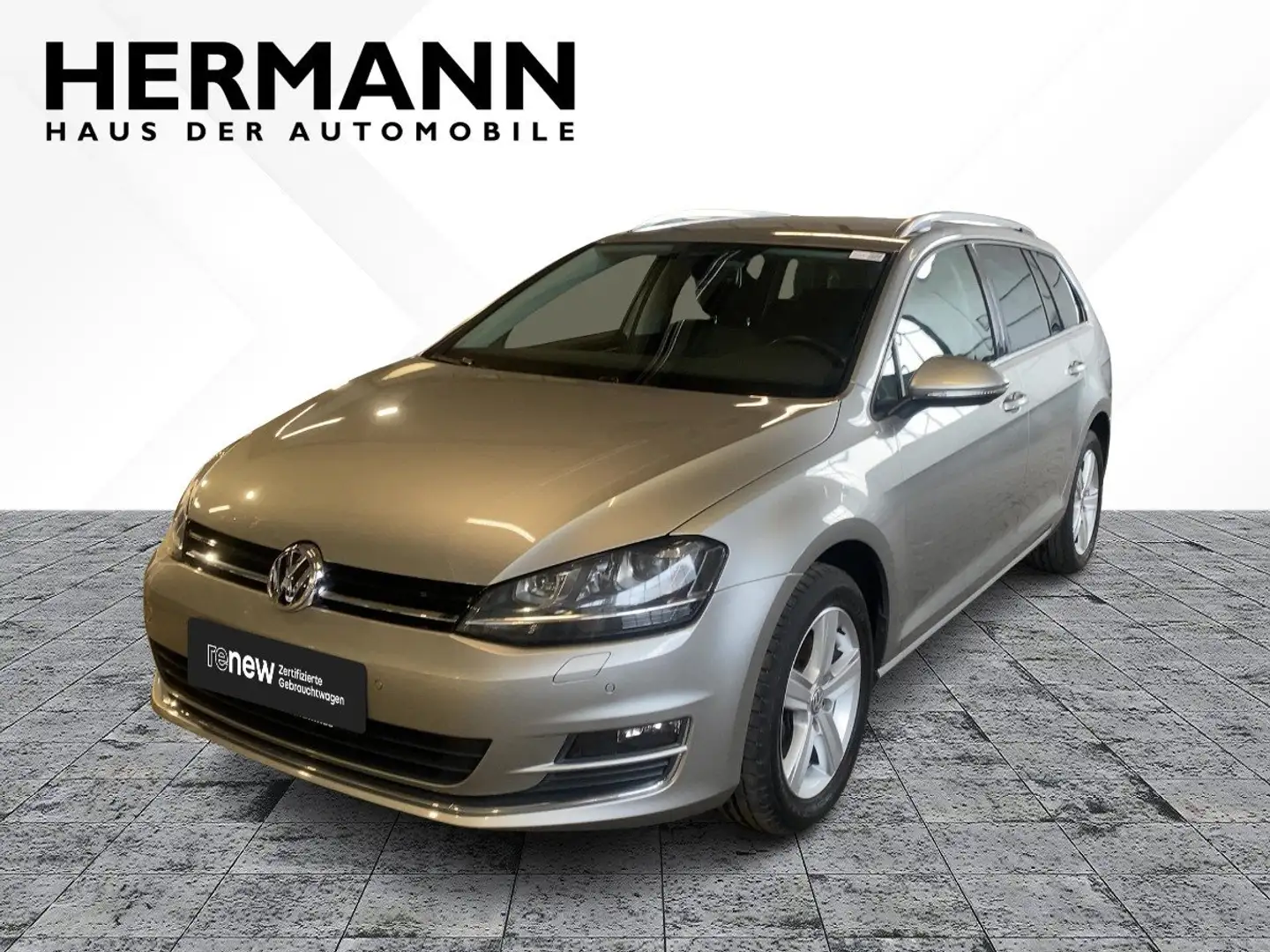 Volkswagen Golf Variant Golf VII Variant 1.4 TSI BMT Highline LED*SHZ*LM Argent - 1