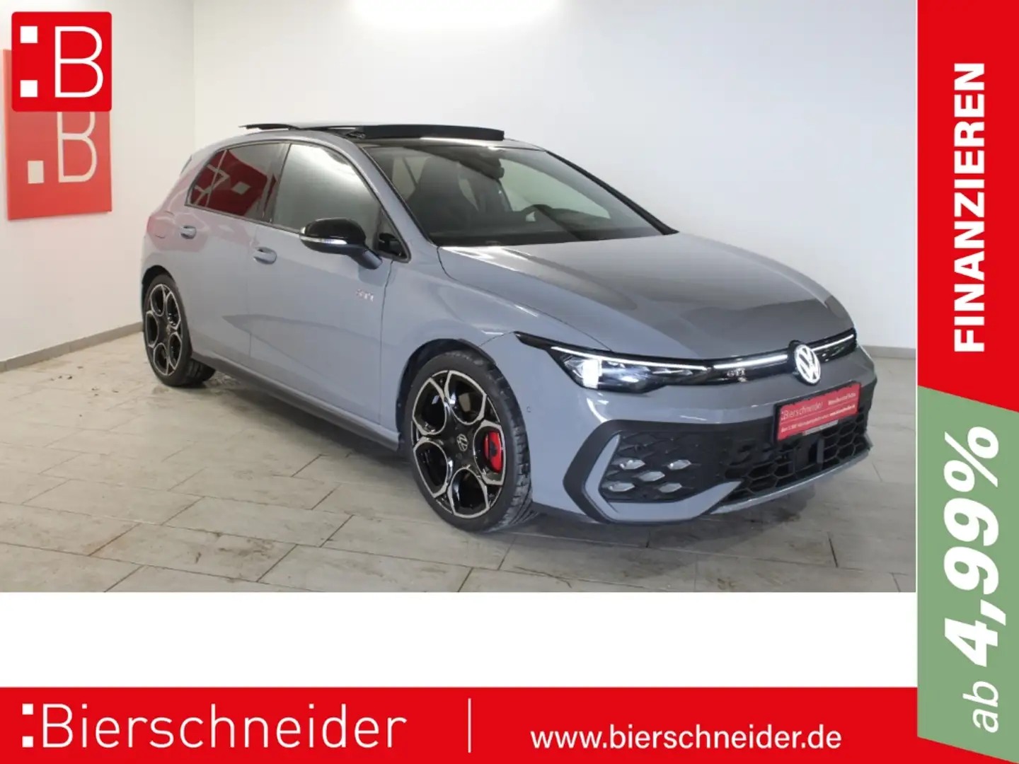 Volkswagen Golf GTI 8 2.0 TSI DSG PA Black Style 19 AHK PANO H/K HuD Grau - 1