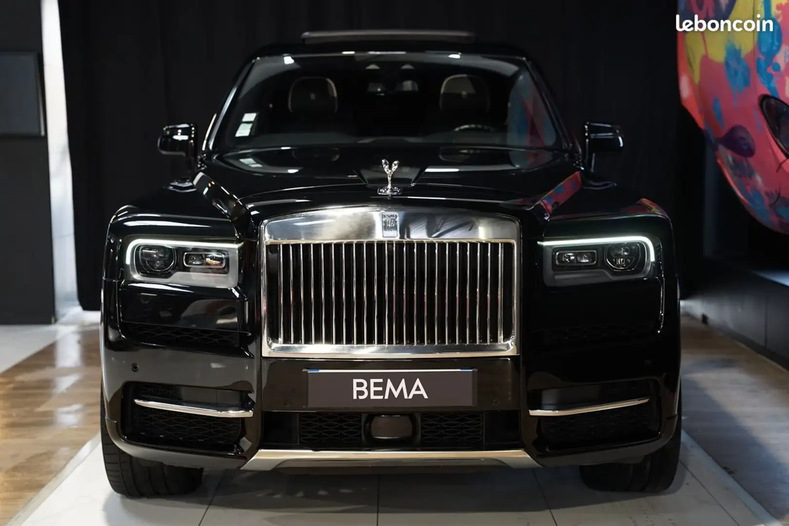Rolls-Royce Cullinan 6.8 V12 BITURBO 571 | 2ème Main Malus Payé Toit ouvrant panoramique HUD ACC 360° | À partir de 2 247 Mois Negro - 2