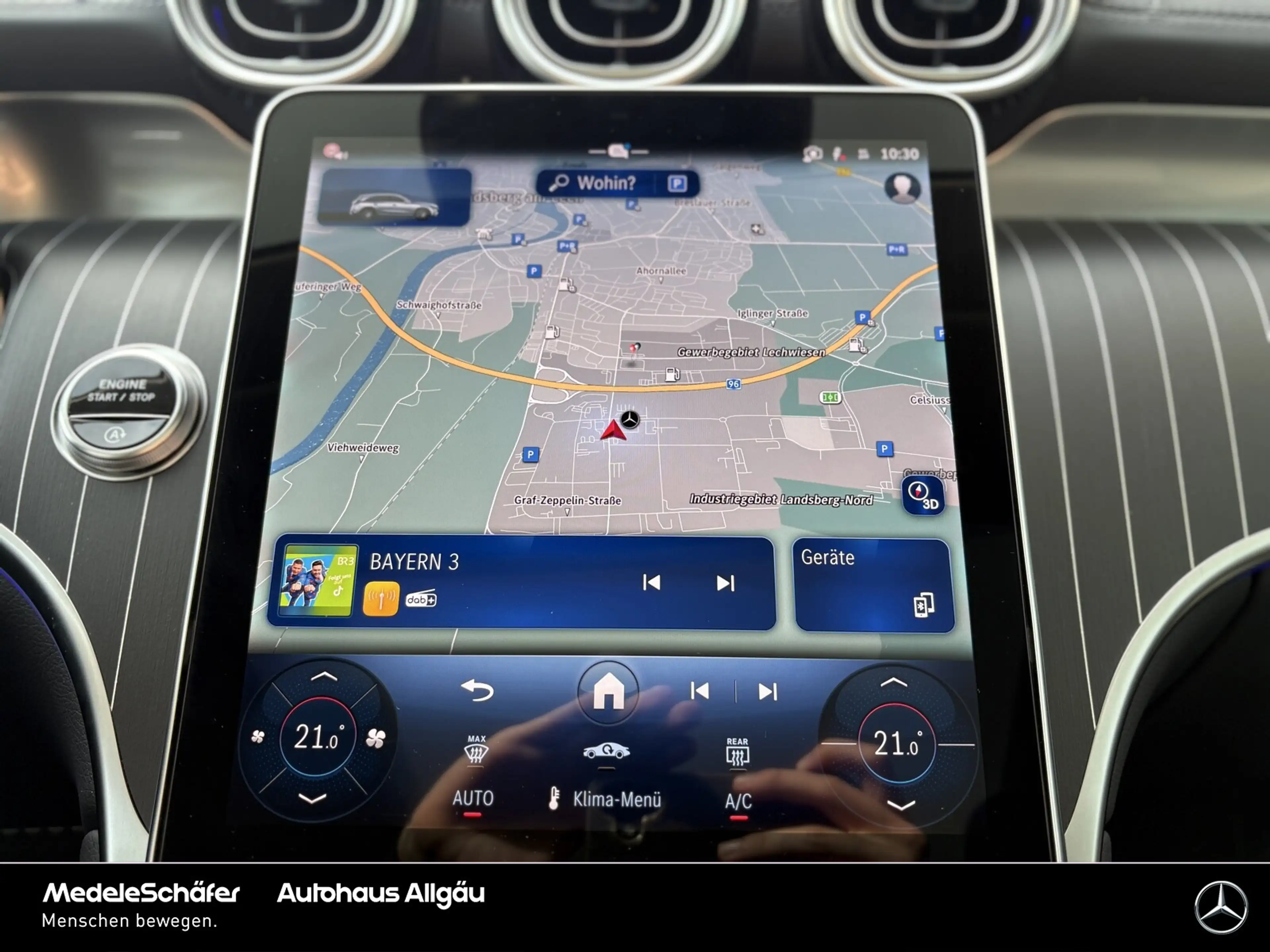 Mercedes-Benz GLC 220 GLC 220 d 4M AMG AHK Distro Burm 360° Memo Digit — photo 9