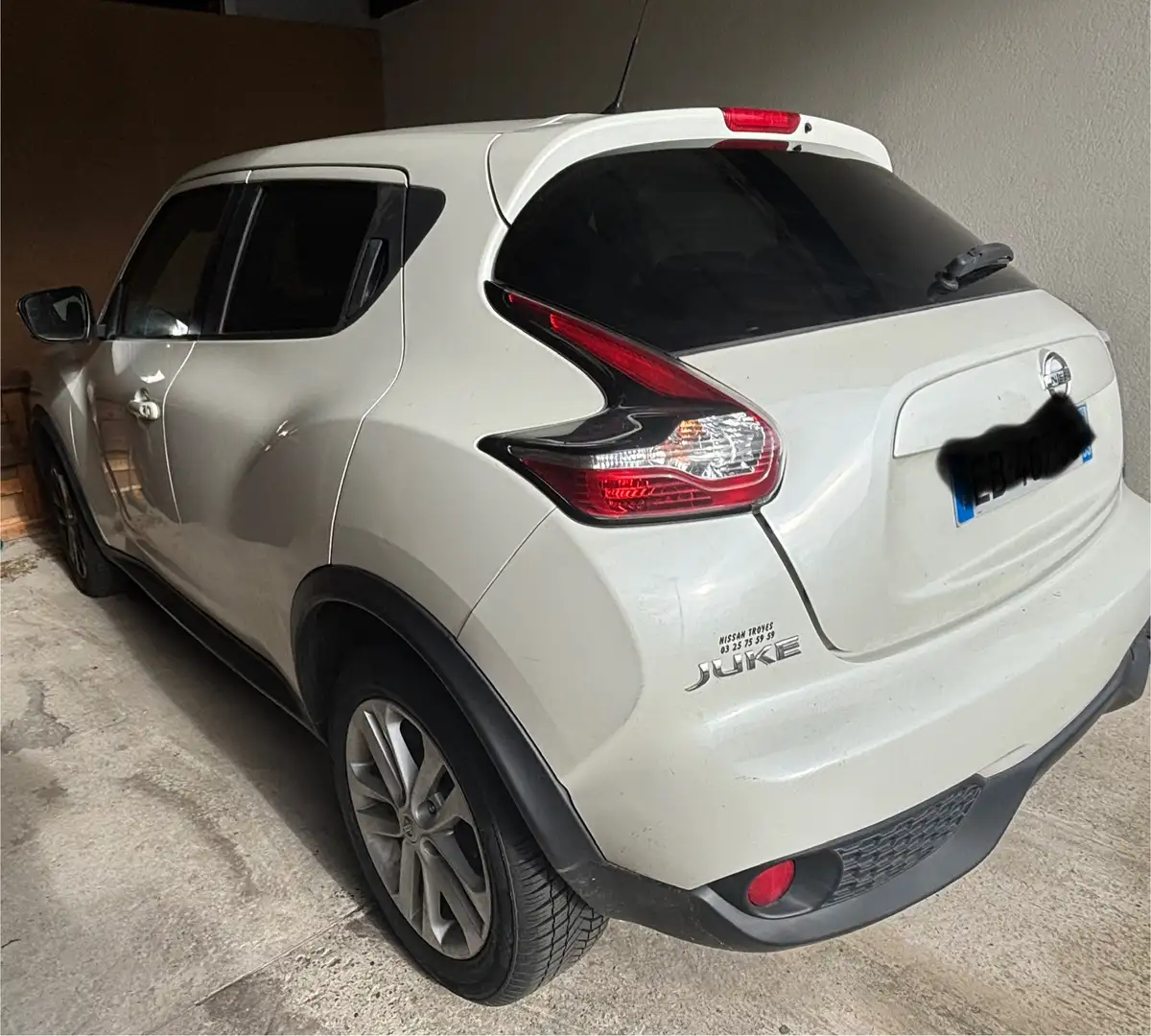 Nissan Juke Juke 1.5 dCi 110 FAP Start/Stop System N-Connecta Blanc - 2
