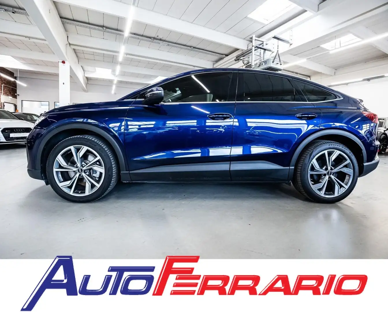 Audi Q4 e-tron 40 SPORTBACK BUSINESS ADVANCED 20" APPLE CAR PLAY Blu/Azzurro - 1