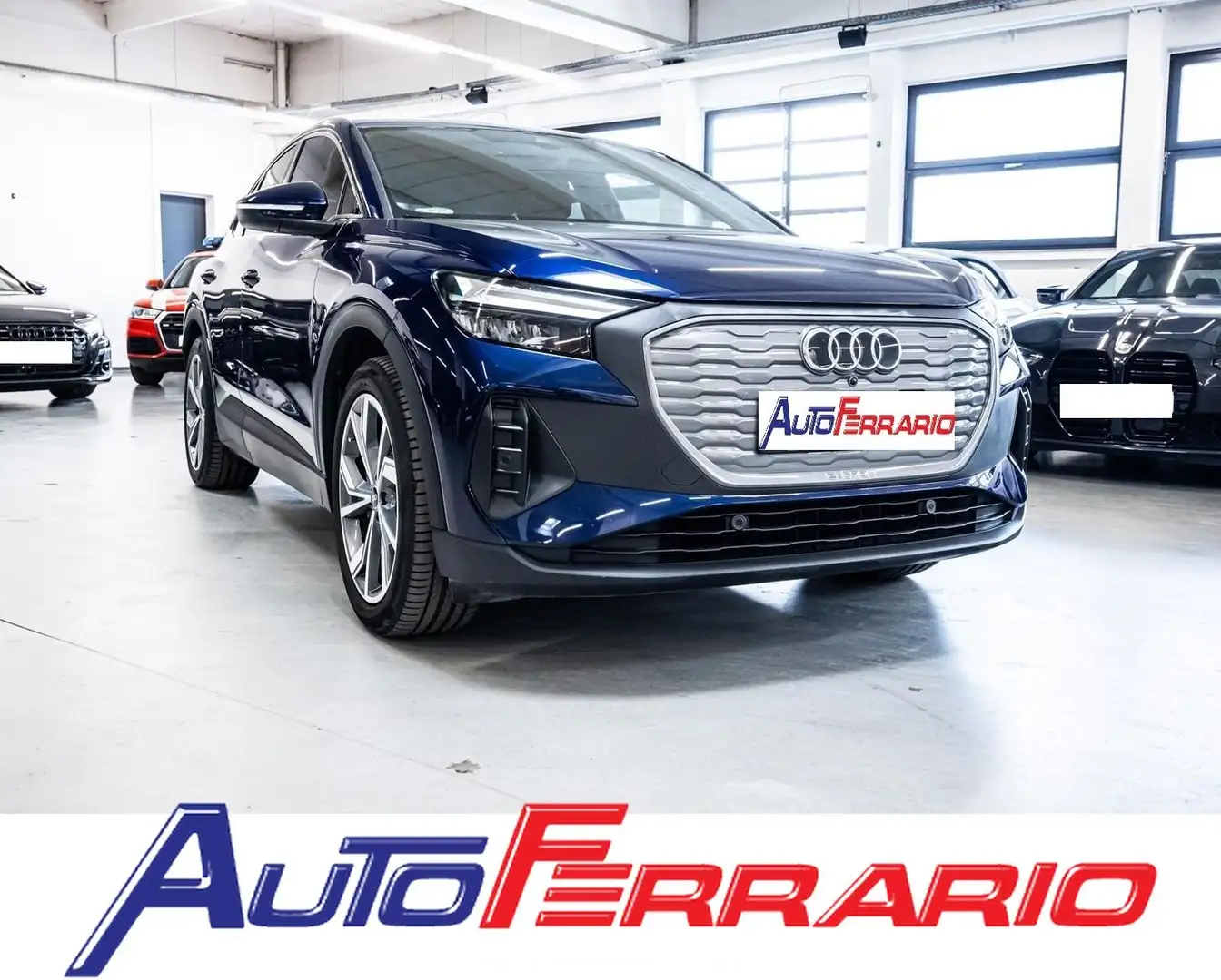 Audi Q4 e-tron 40 SPORTBACK BUSINESS ADVANCED 20" APPLE CAR PLAY Blu/Azzurro - 2