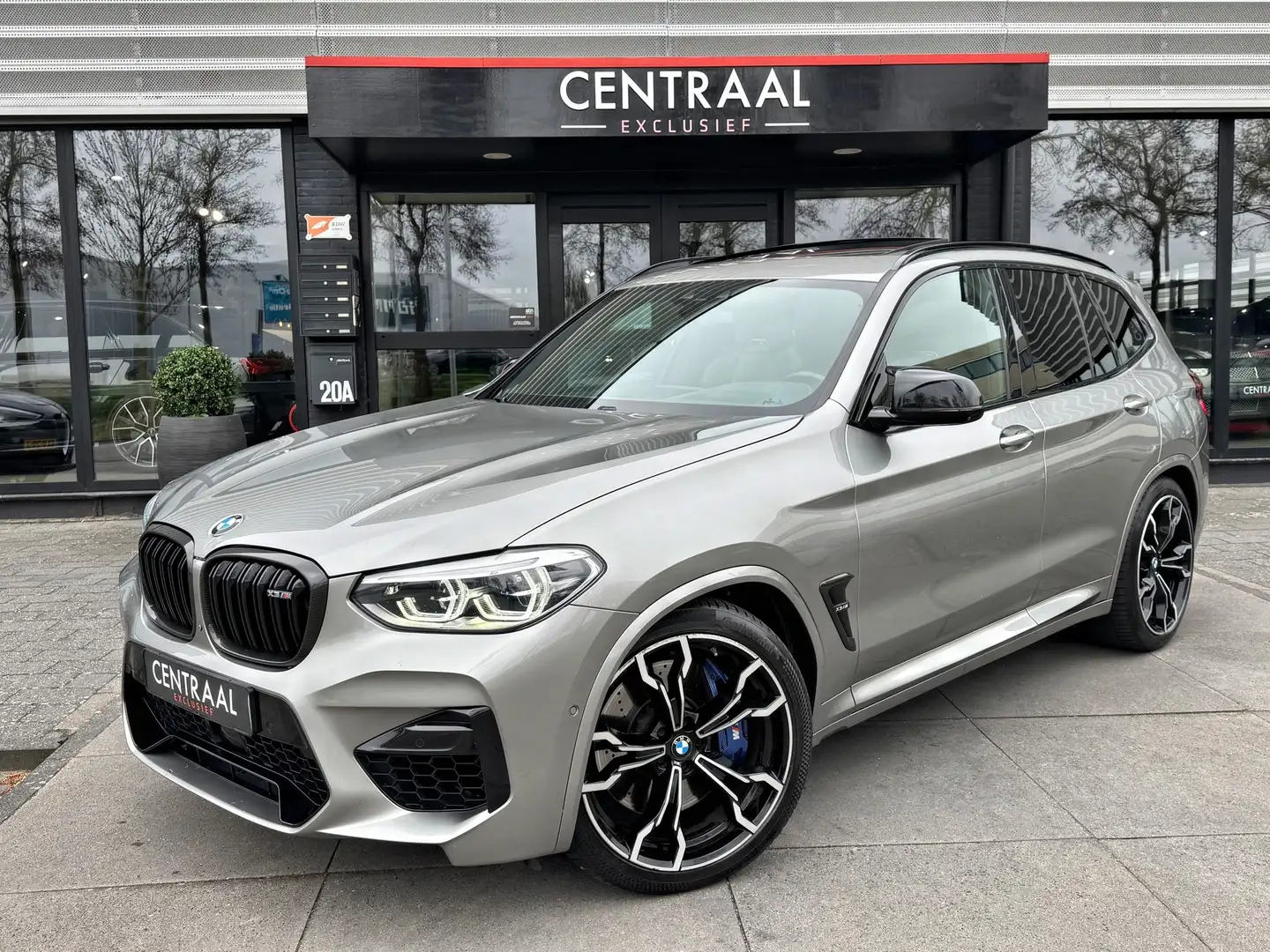 BMW X3 M Competition 510PK|Pano|Carbon|Harman&Kardon|Head-U Grijs - 1