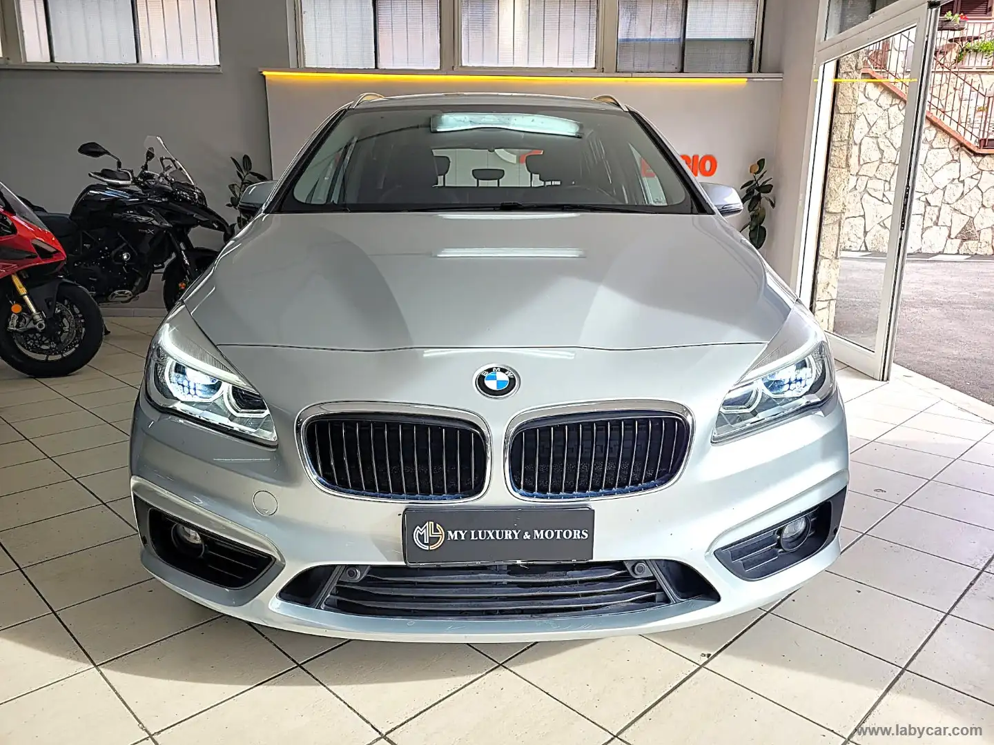 BMW 218 D 150CV Active Tourer Sport AUT* EURO6B*85.000KM Grigio - 2