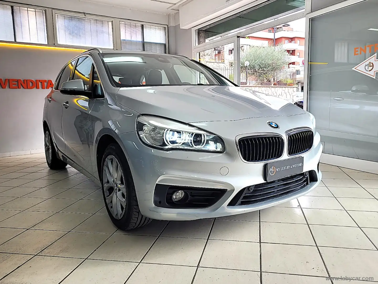 BMW 218 D 150CV Active Tourer Sport AUT* EURO6B*85.000KM Grigio - 1