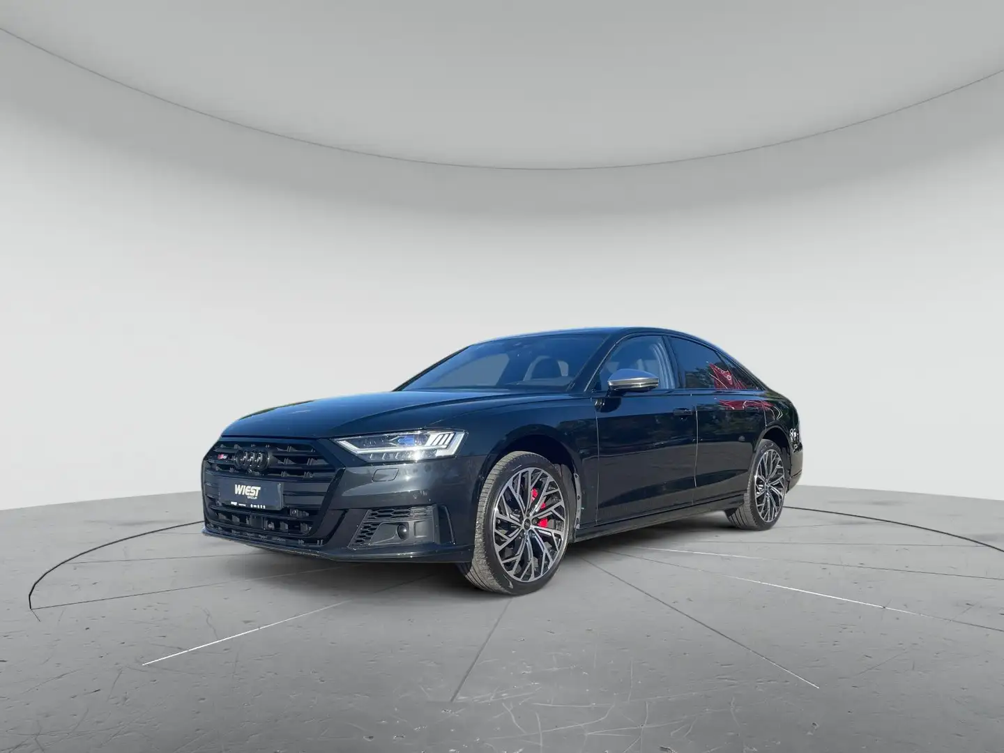 Audi S8 4.0 TFSI qu. tiptr. HUD Navi B&O Matrix Gris - 2