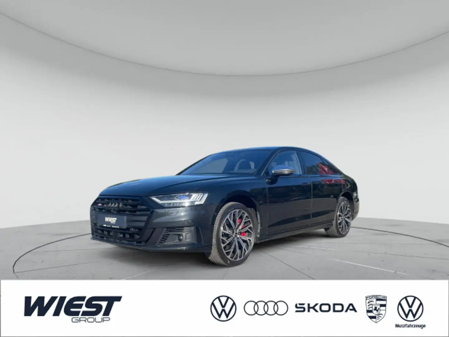 Audi S8 4.0 TFSI qu. tiptr. HUD Navi B&O Matrix Gris - 1