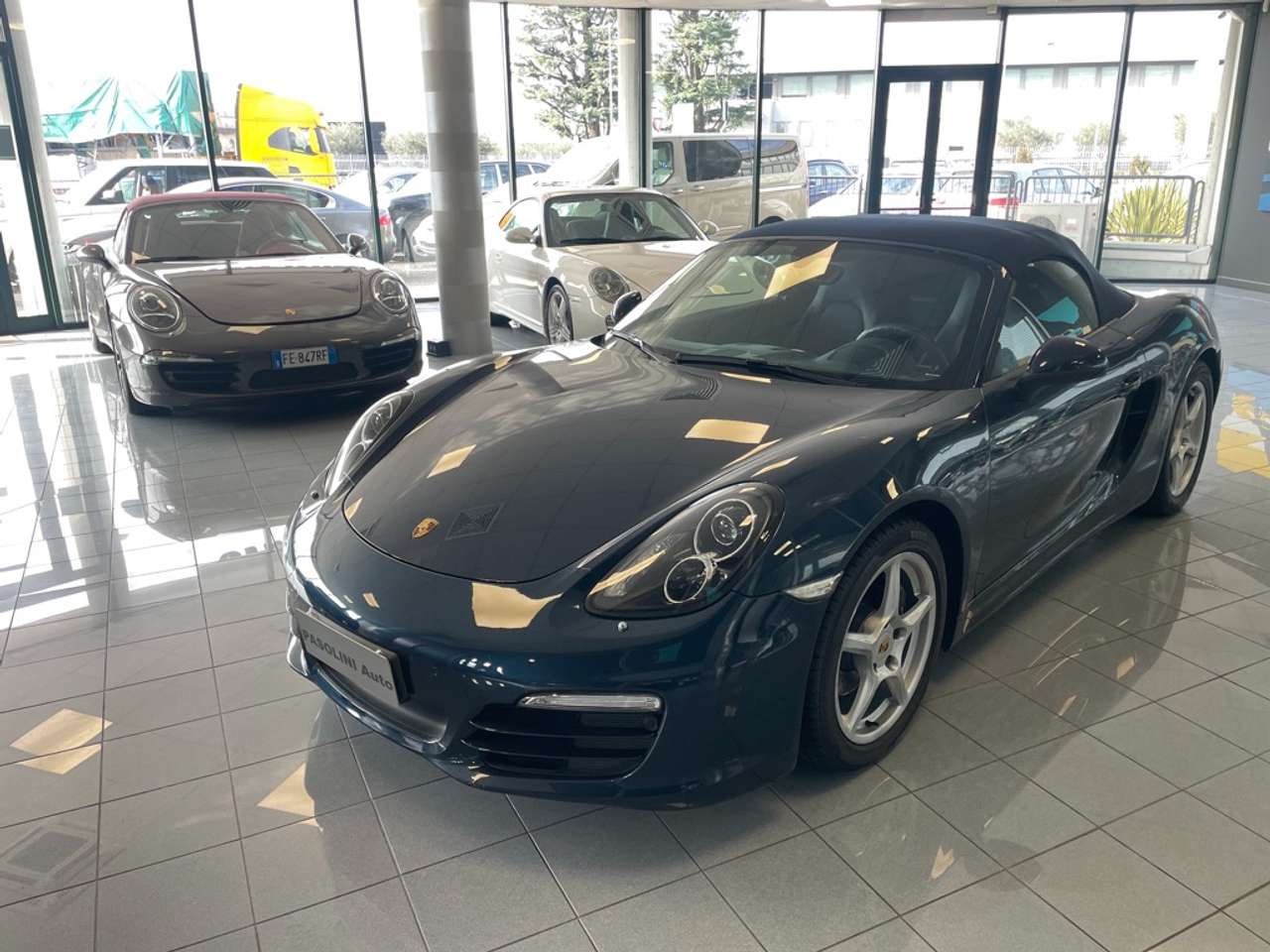 Porsche Boxster 981 2.7 265cv MANUALE UNICO PROPRIETARIO KM71K