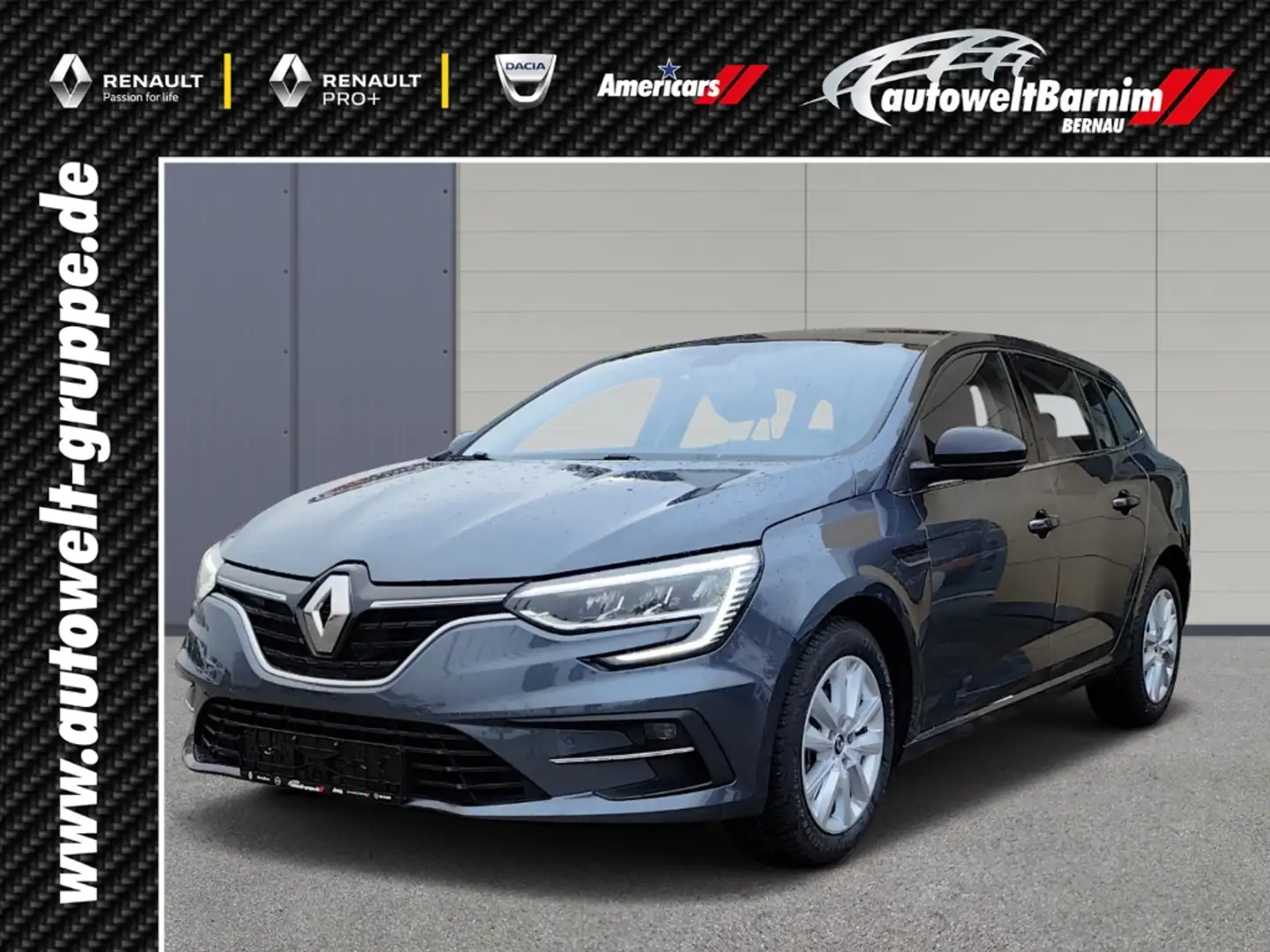 Renault Megane Grandtour Equilibre TCe 140 EDC Grau - 1