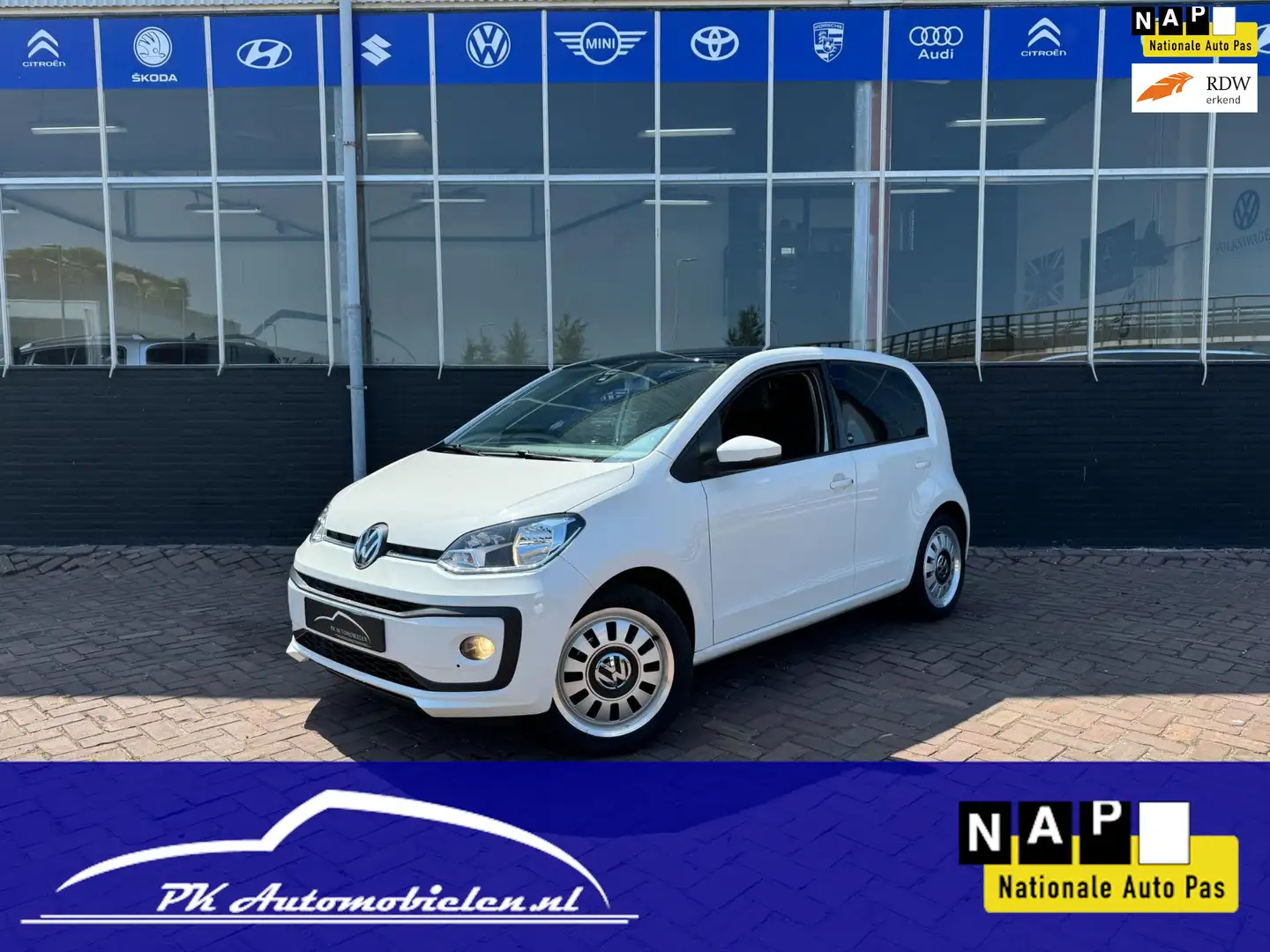 Volkswagen up! 1.0 High Up! Sound **CRUISE + CLIMA + STOELVERW** Blanc - 1