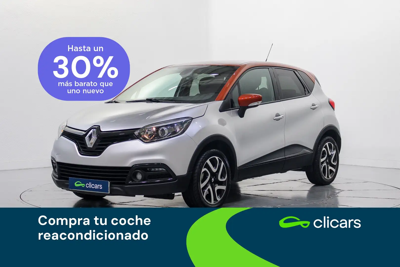 Renault Captur 1.5dCi Energy eco2 Zen 90 Gris - 1