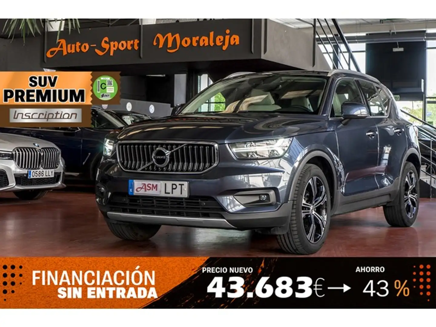 Volvo XC40 T3 Inscription Aut. Azul - 1
