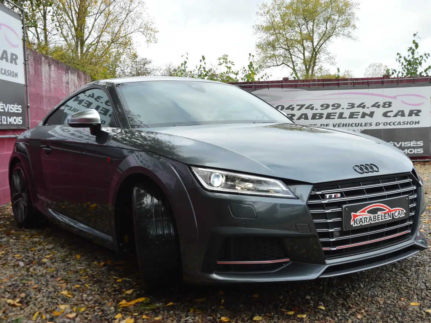 Audi TTS 2.0TFSI Quattro COCKPIT SENS AV/AR CLIM 35.904KM Gris - 2