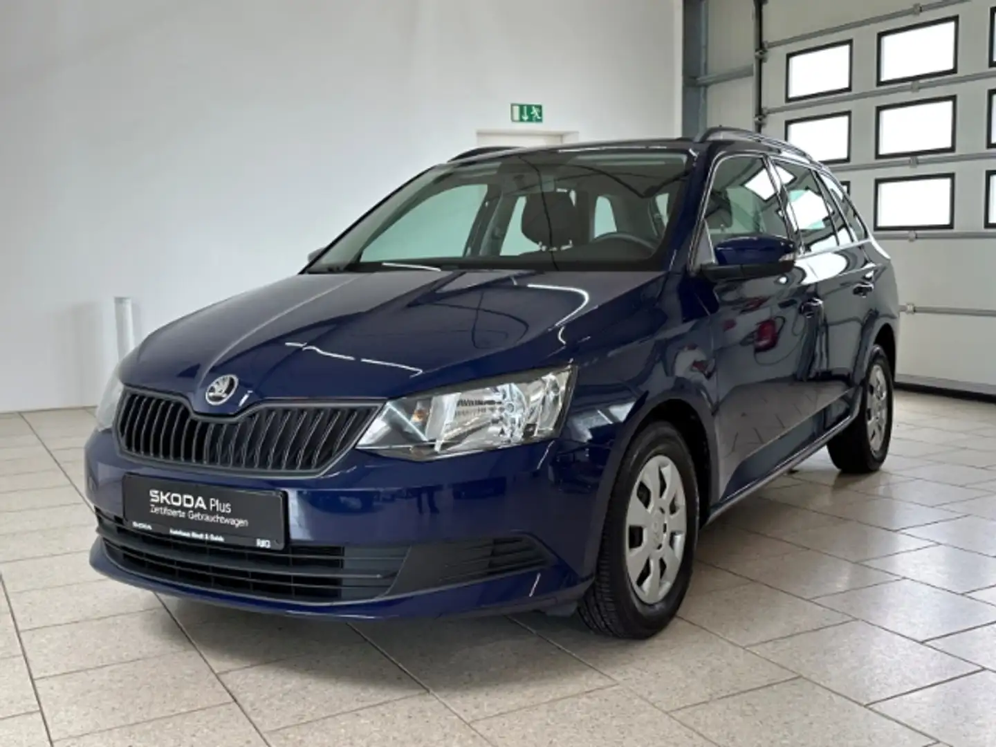 Skoda Fabia Combi Active 1.0 MPI SHZ Klima Radio Blau - 2