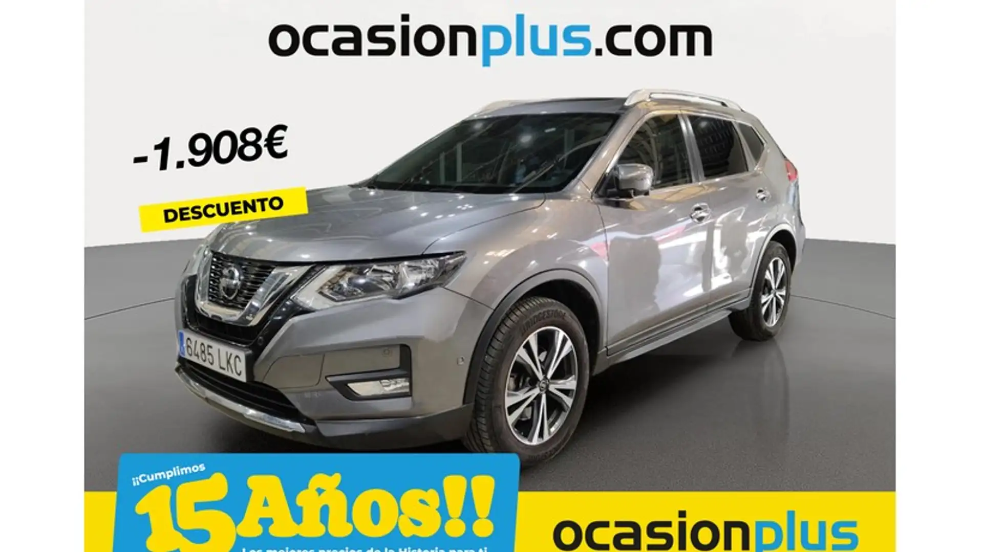 Nissan X-Trail 1.7 dCi N-Connecta 4x2 Gris - 1