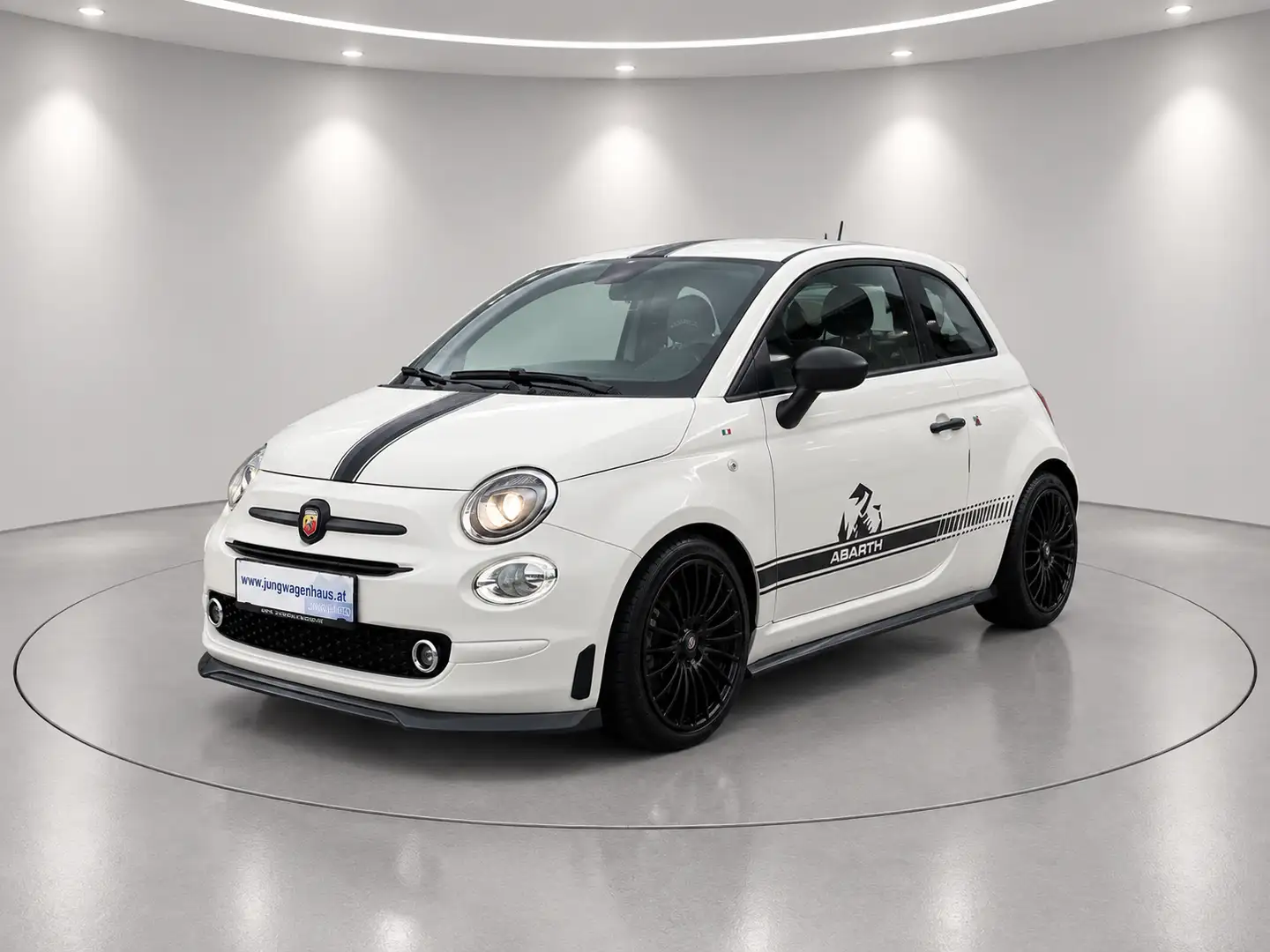 Fiat 500 FireFly Hybrid 70 bei Abarth Weiß - 1