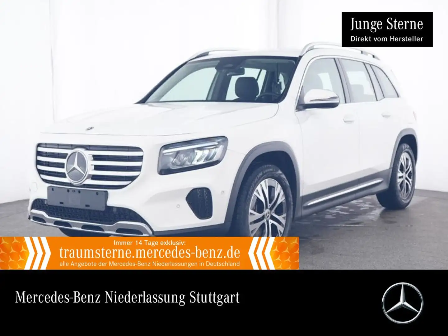 Mercedes-Benz GLB 200 d PROGRESSIVE+AHK+LED+KAMERA+8G Weiß - 1