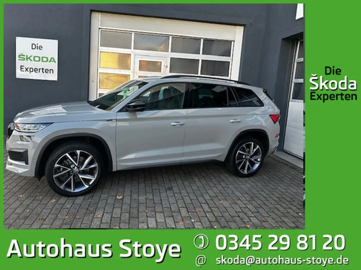 Skoda Kodiaq Sportline 4x4;AHK;NAV;ACC;CANTON;360 Gris - 1