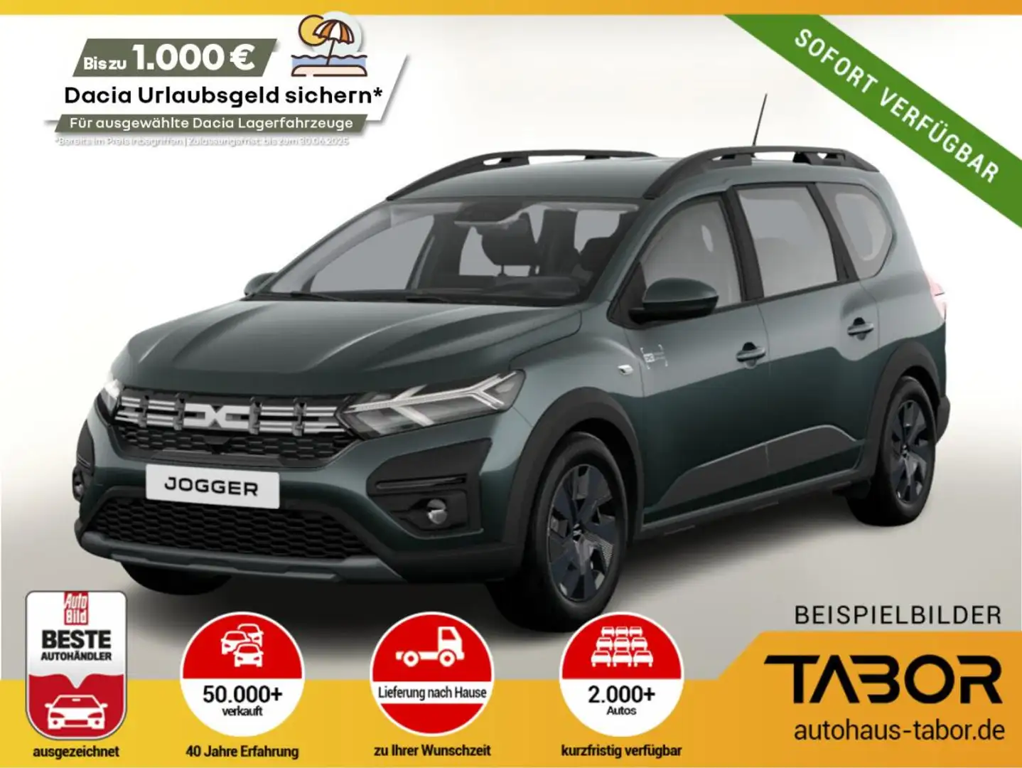 Dacia Jogger Expression TCe 110 Kam PDC vo/hi SHZ PDC Grün - 1