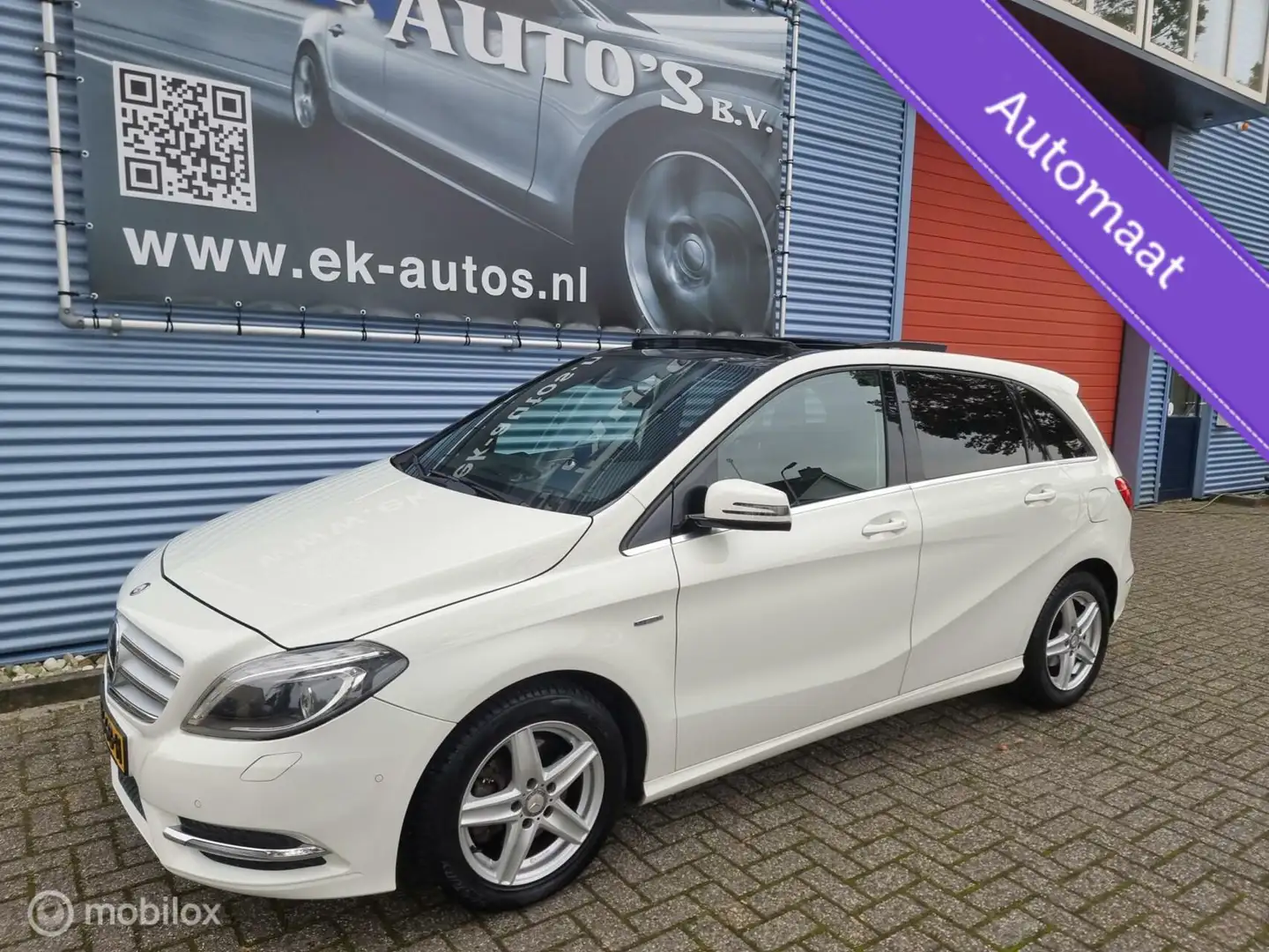 Mercedes-Benz B 200 Ambition plus. Automaat Wit - 2