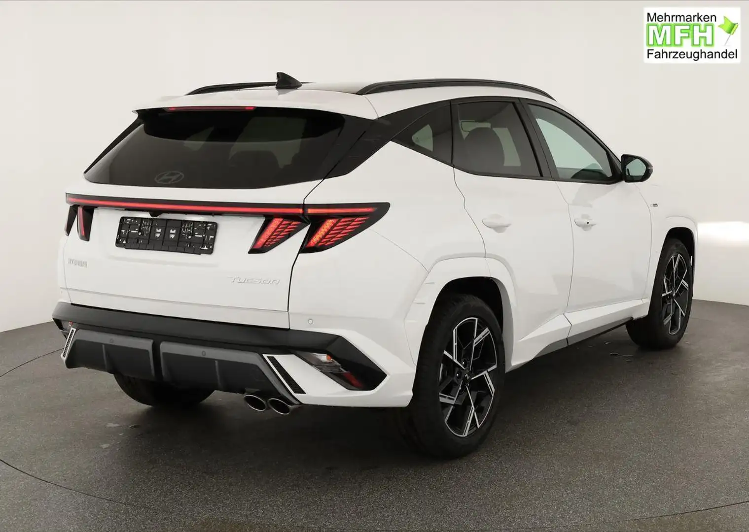 Hyundai TUCSON N Line Mild-Hybrid 2WD 1.6 T-GDI DCT N-LINE, Fa... Weiß - 2