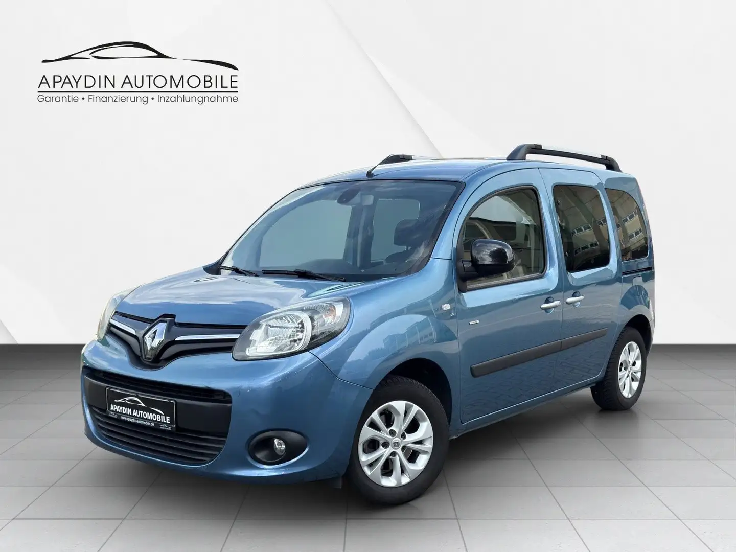 Renault Kangoo Limited 1.5 dCi AHK/KLIMA/PDC/2.HD/ALU Blau - 1