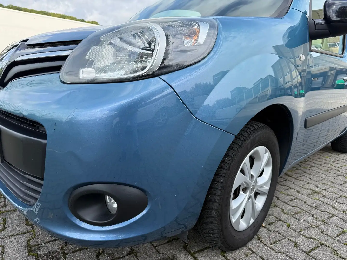 Renault Kangoo Limited 1.5 dCi AHK/KLIMA/PDC/2.HD/ALU Blau - 2