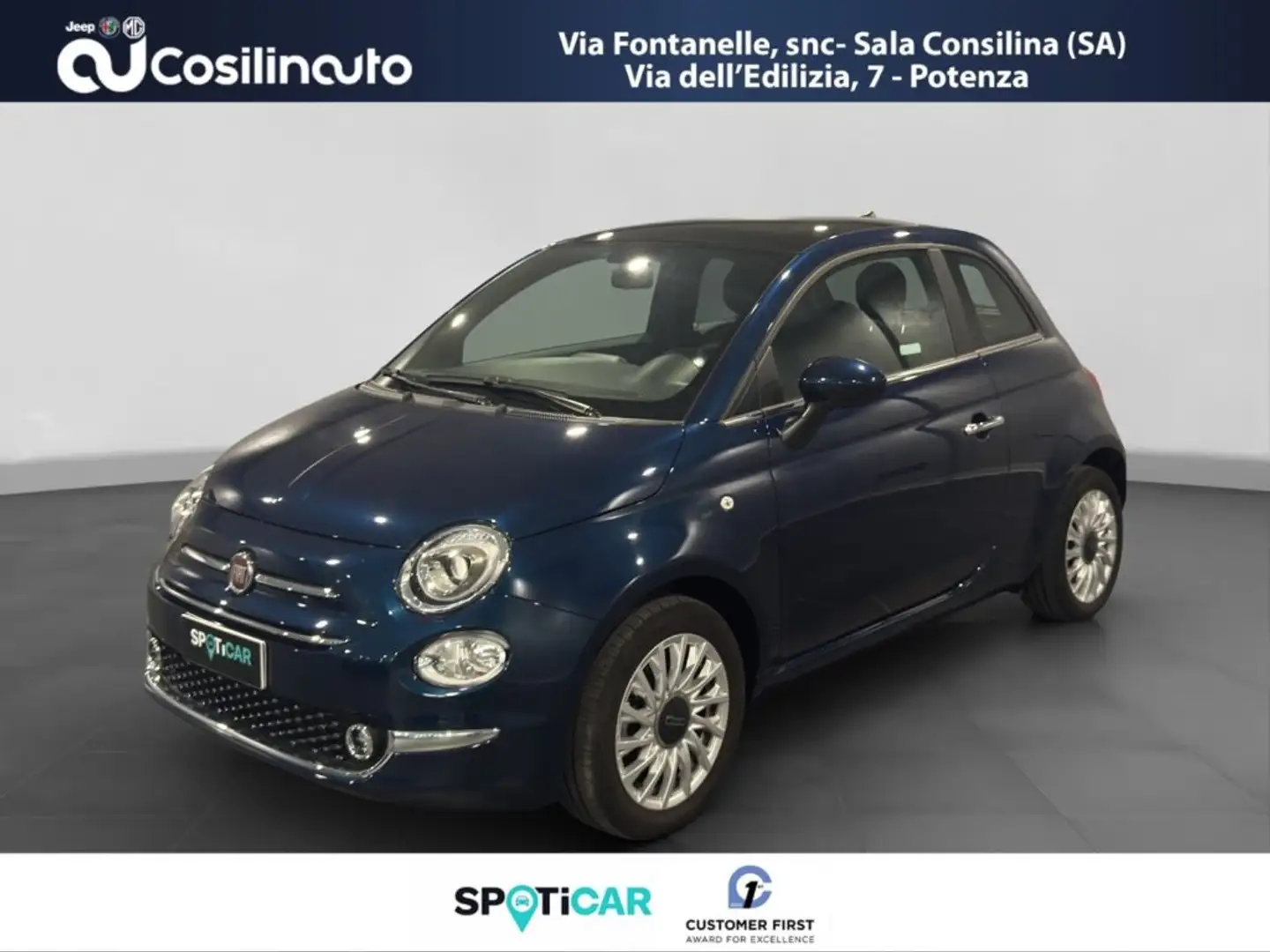 Fiat 500 1.0 Hybrid 70 CV Dolcevita MY24 Blu/Azzurro - 1