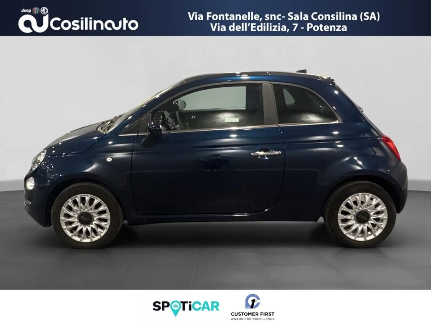 Fiat 500 1.0 Hybrid 70 CV Dolcevita MY24 Blu/Azzurro - 2