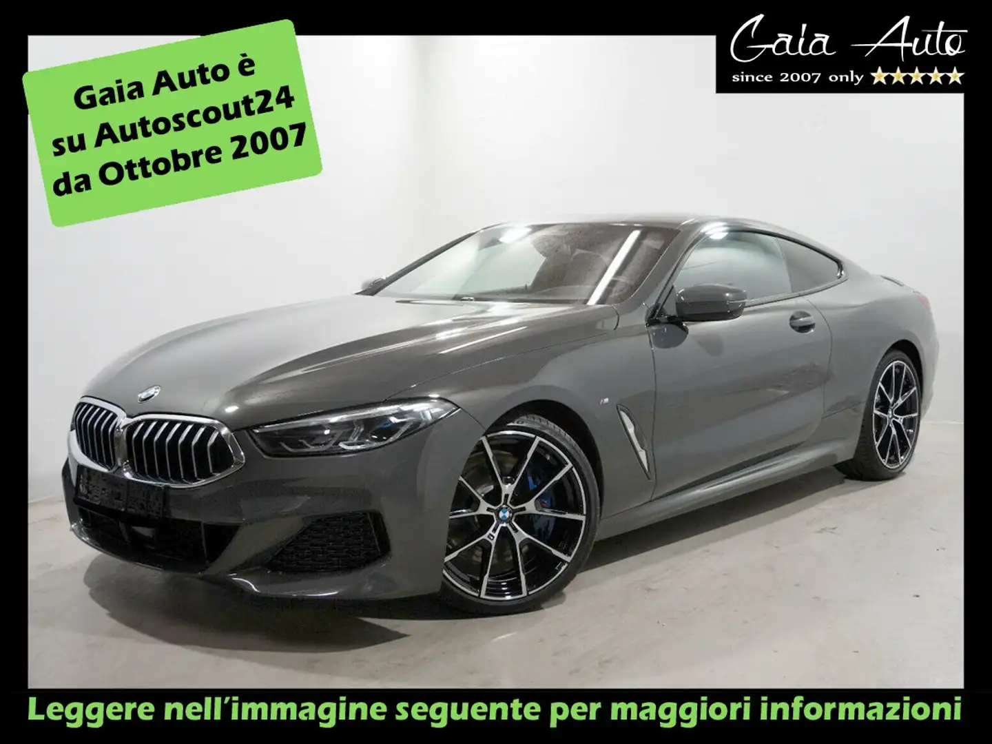 BMW 840 D Coupé M-SPORT mildHybrid 48V msport Grigio - 1