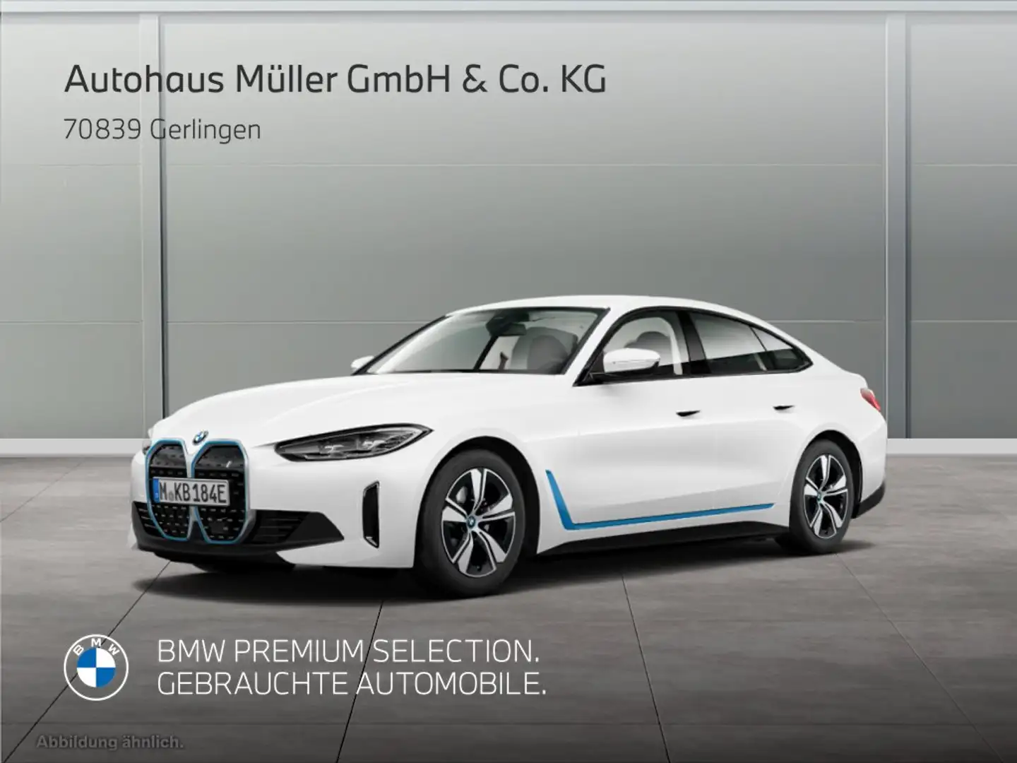 BMW i4 eDrive35 Gran Coupé ACC Kamera DAB SH 1VB Weiß - 1