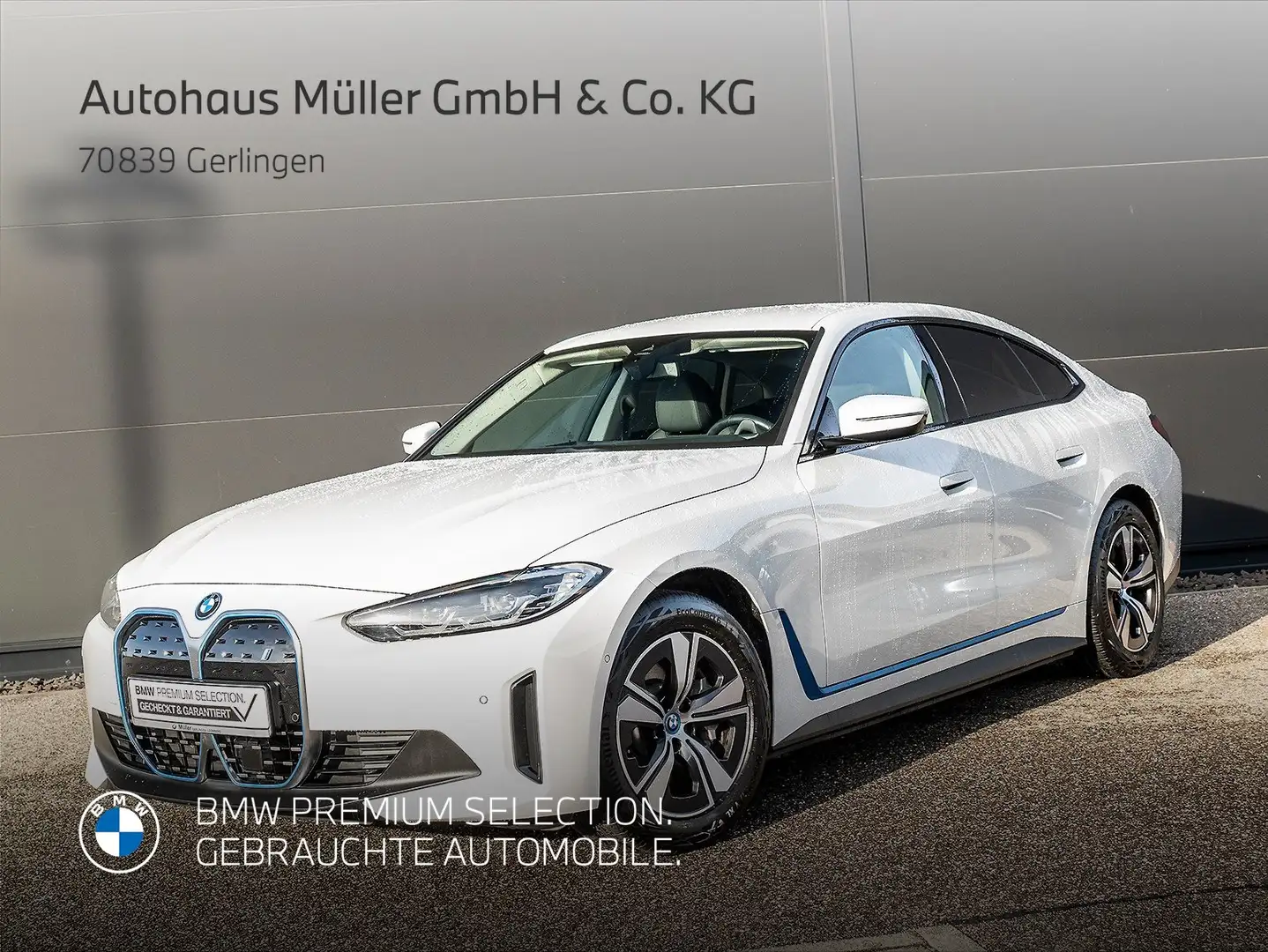 BMW i4 eDrive35 Gran Coupé ACC Kamera DAB SH 1VB Weiß - 1