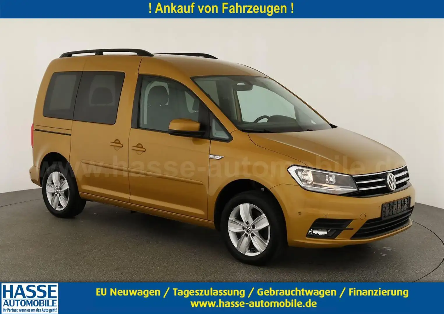 Volkswagen Caddy Comfortline BMT 1.4 TSI Comfortline, AHK, Parkl... Gelb - 1